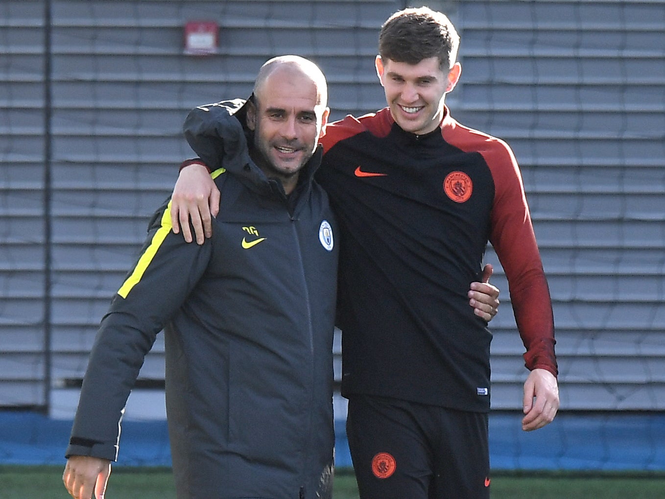 Guardiola has been impressed with Stones' 'balls' (Getty)