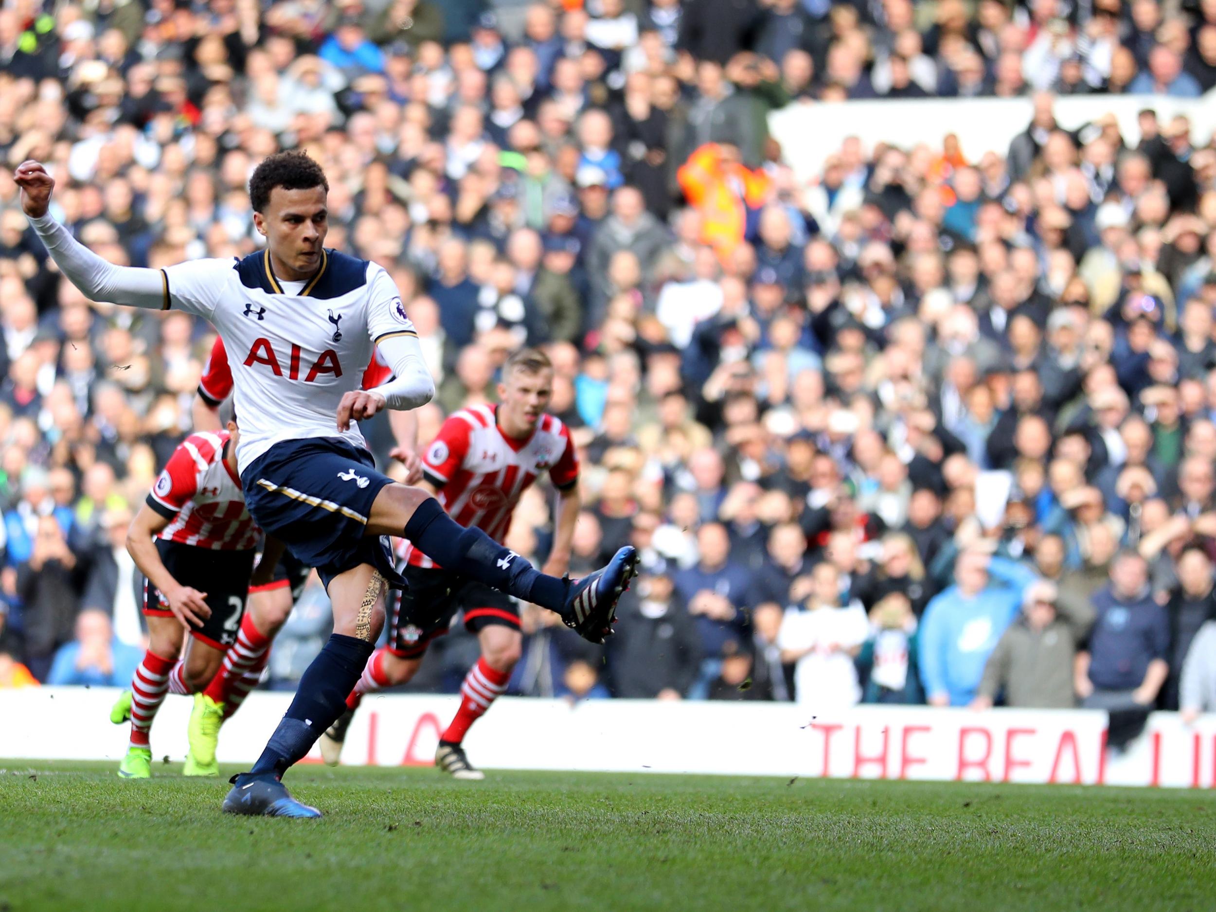 &#13;
Alli had a fine game against Southampton &#13;