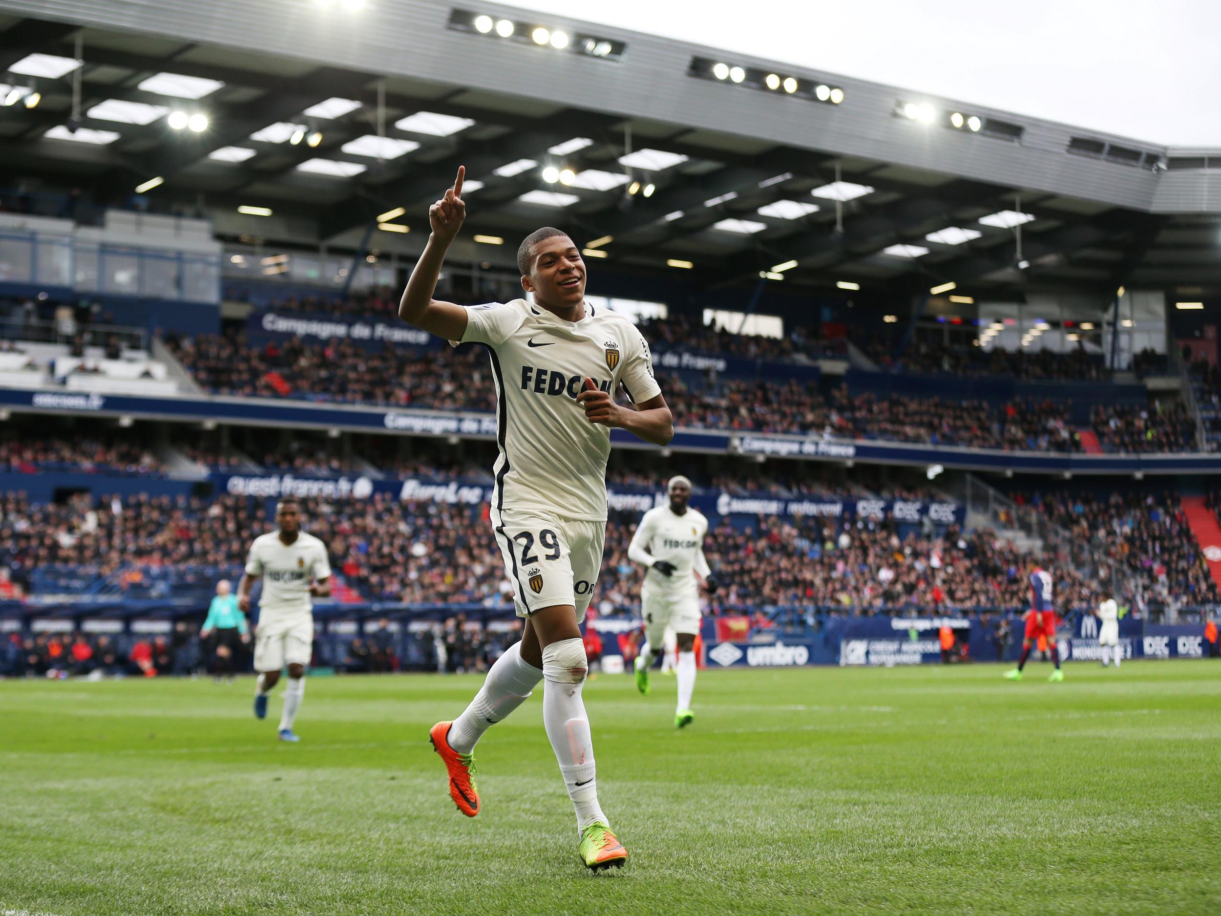 Mbappé was applauded by all corners of the ground