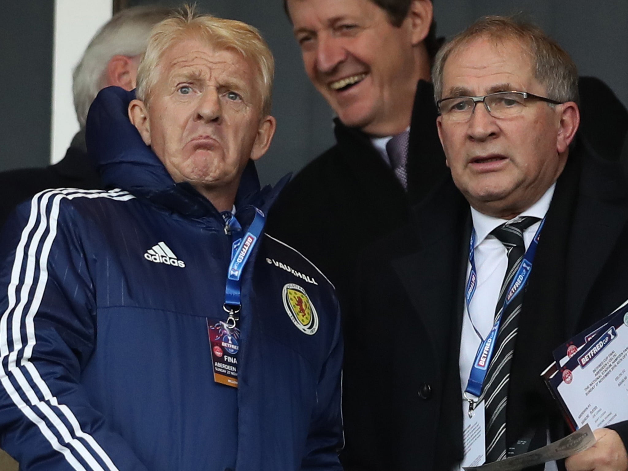 Gordon Strachan's side desperately need a point from Saturday's game