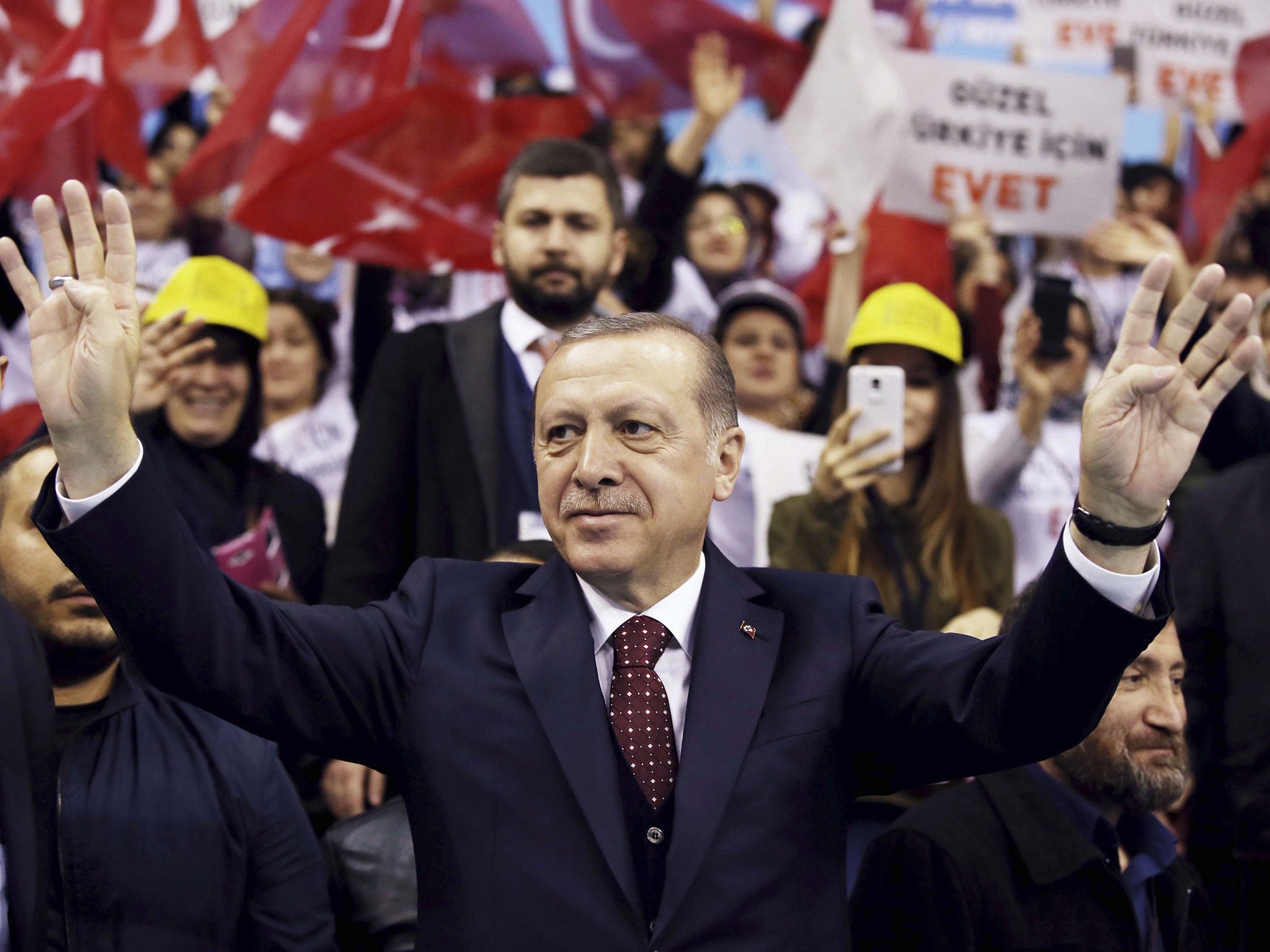 Mr Erdogan has branded the Netherlands 'Nazi remnants' and accused Germany of 'fascist actions'