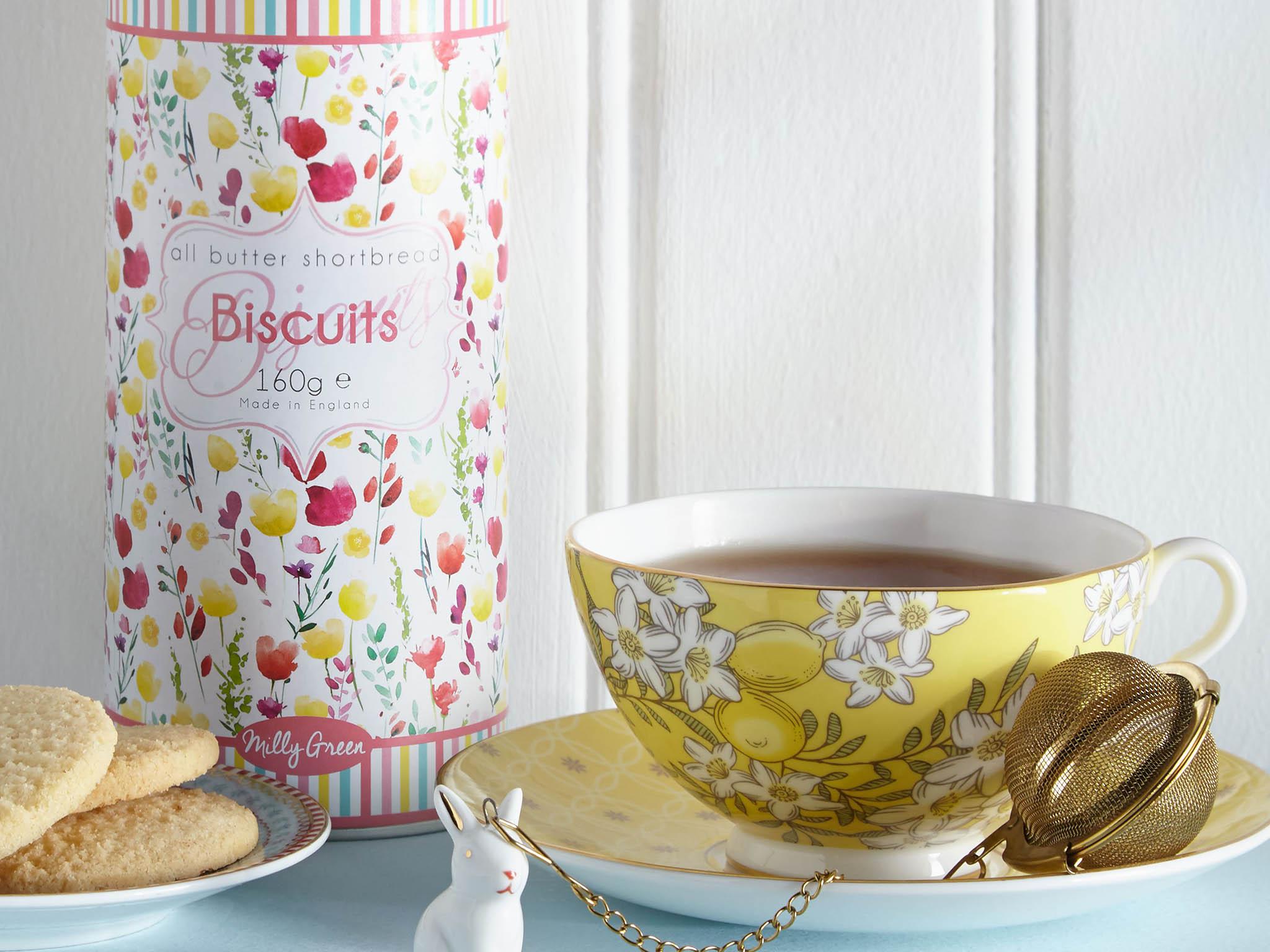 Milly Green All Butter Shortbread biscuits are thick and rich with flavour