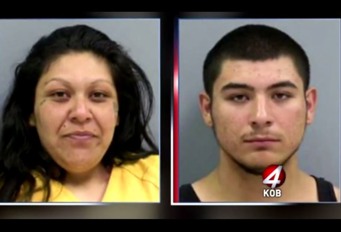 Monica Mares and her son Caleb Peterson were arrested last year