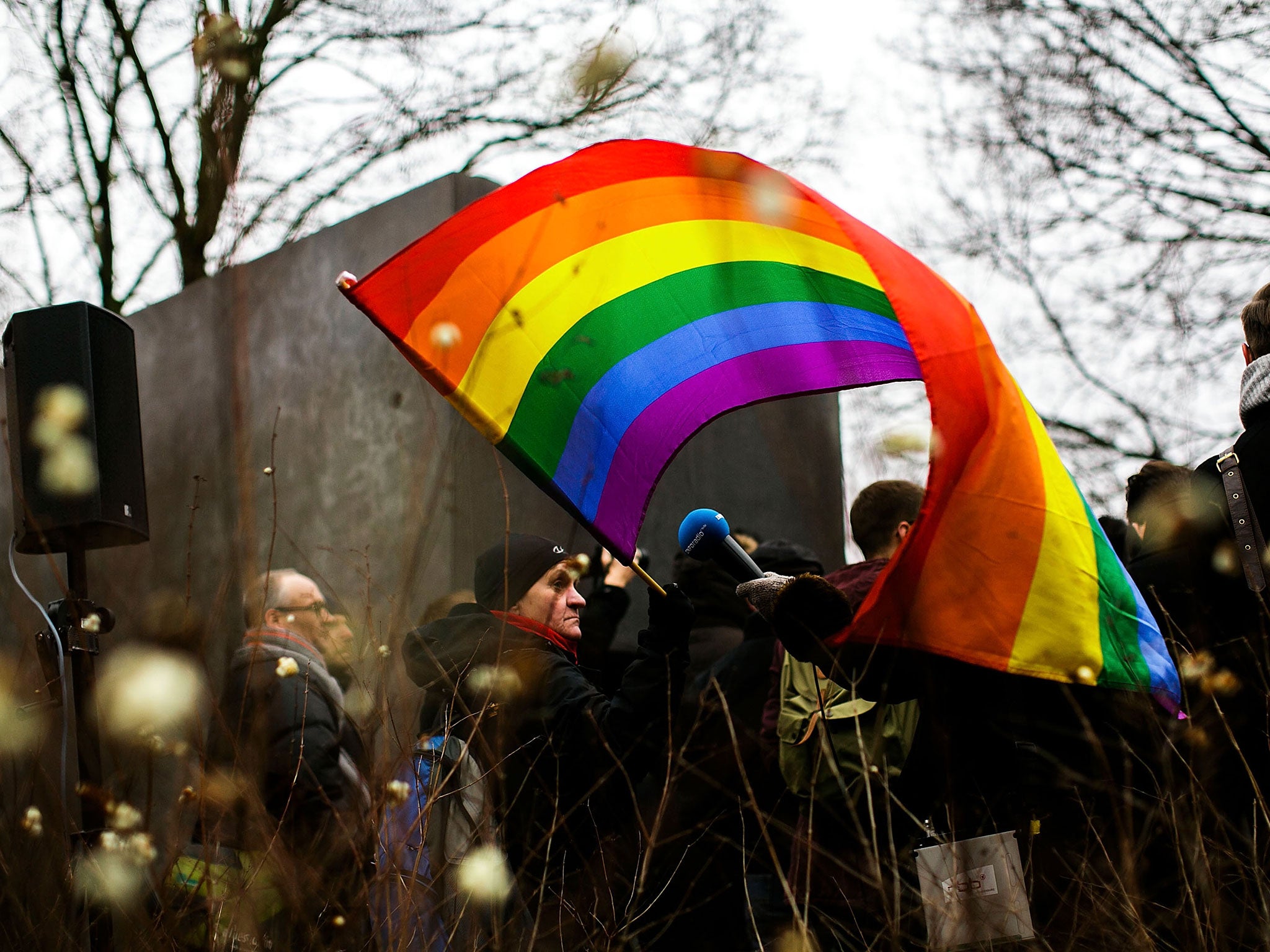 Thousands of gay men and lesbians were sent to concentration camps but the law was not repealed