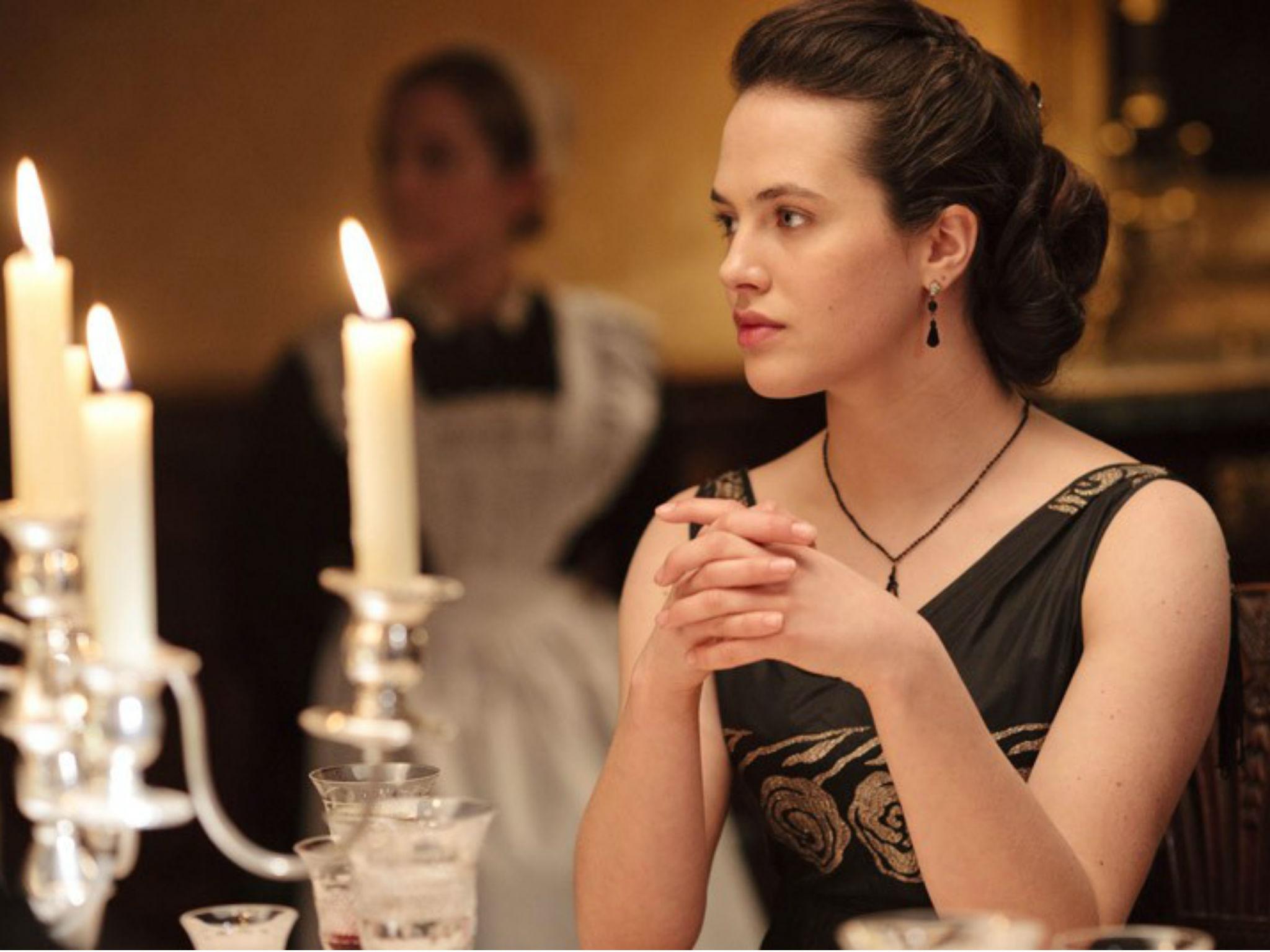 The actress played the ill-fated Lady Sybil Crawley in ‘Downton Abbey’