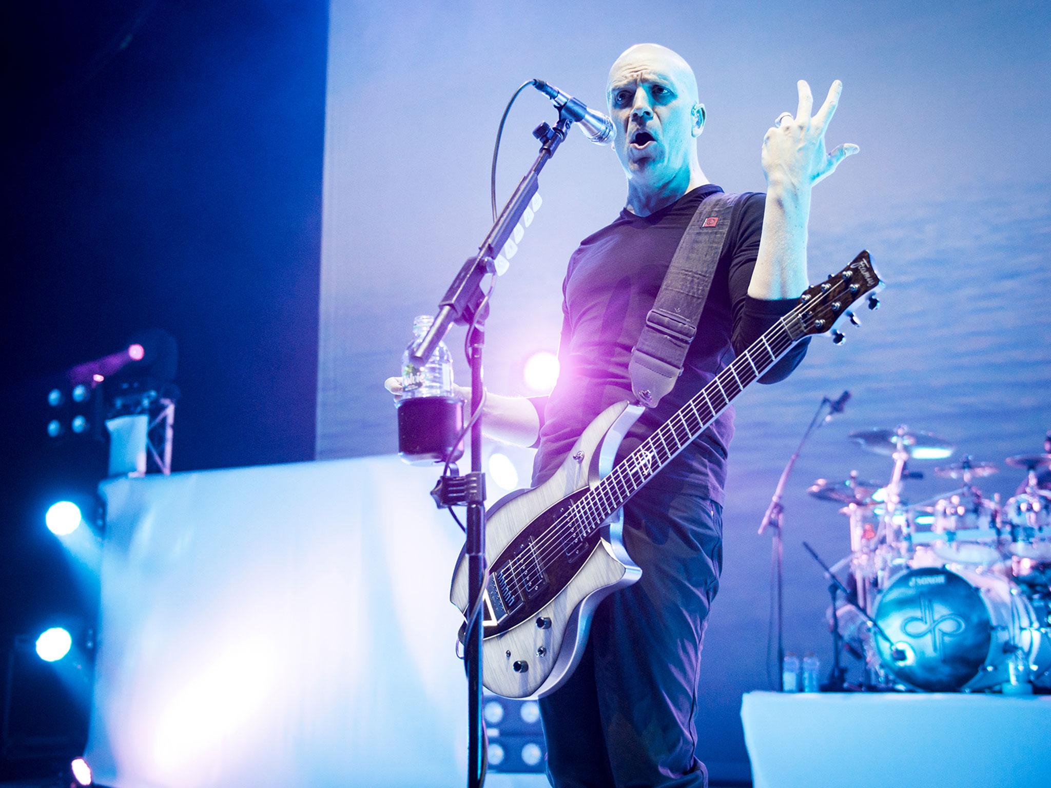 Devin Townsend performs with The Devin Townsend Project at London's Hammersmith Apollo