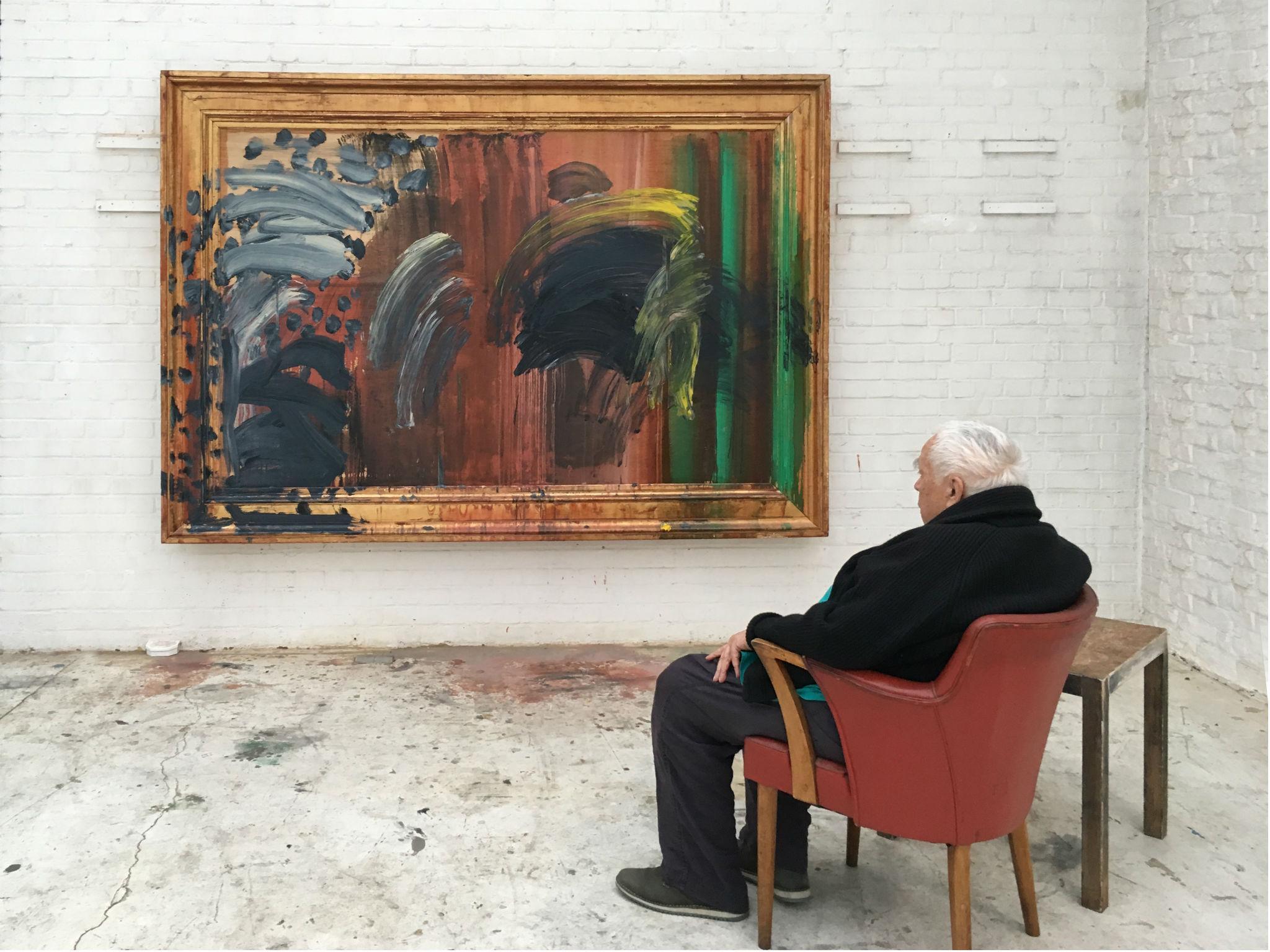 Portrait of Howard Hodgkin, 2016