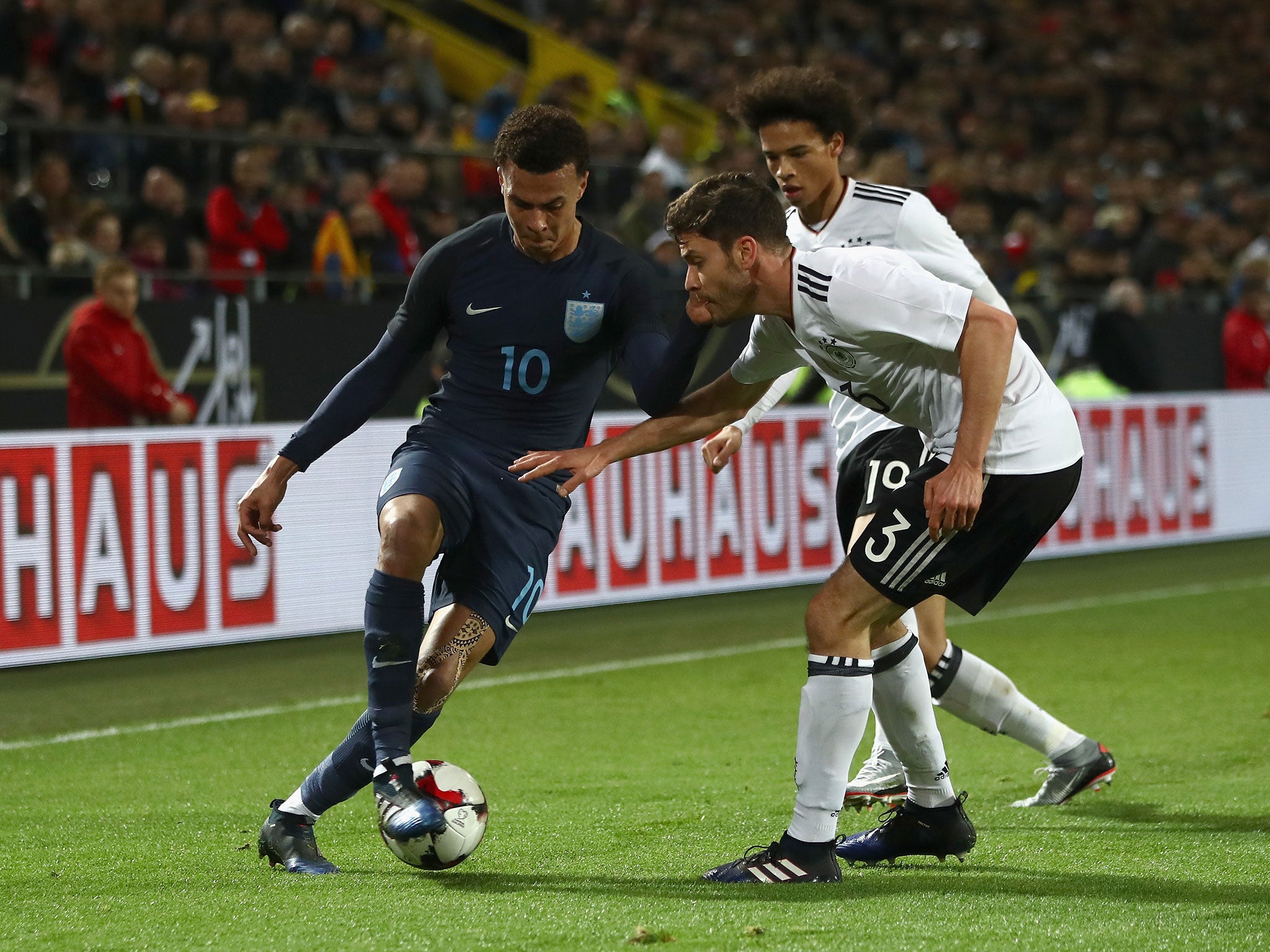 Dele Alli starred for England despite the 1-0 defeat by Germany