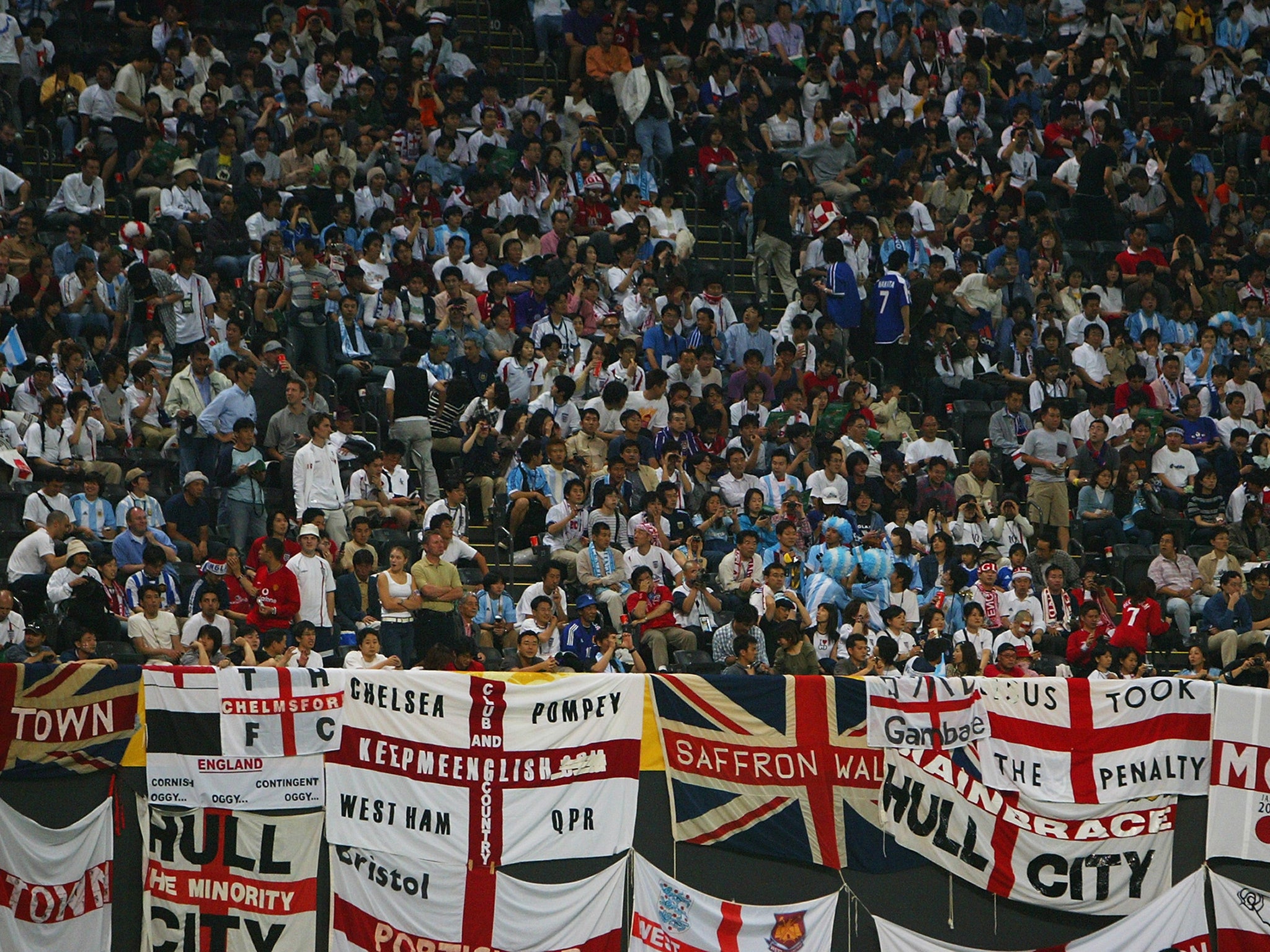 England manager Gareth Southgate claimed not to hear the chants in question