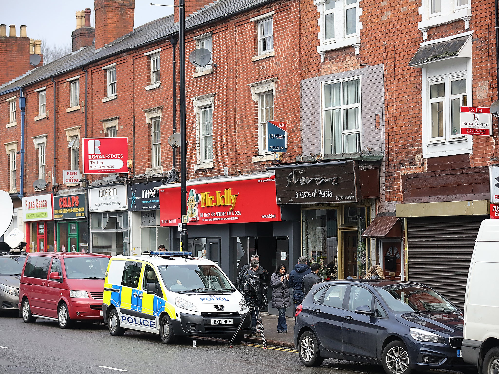 Police raided the flat, above the Shiraz Persian restaurant, shortly after Khalid Masood carried out his attack