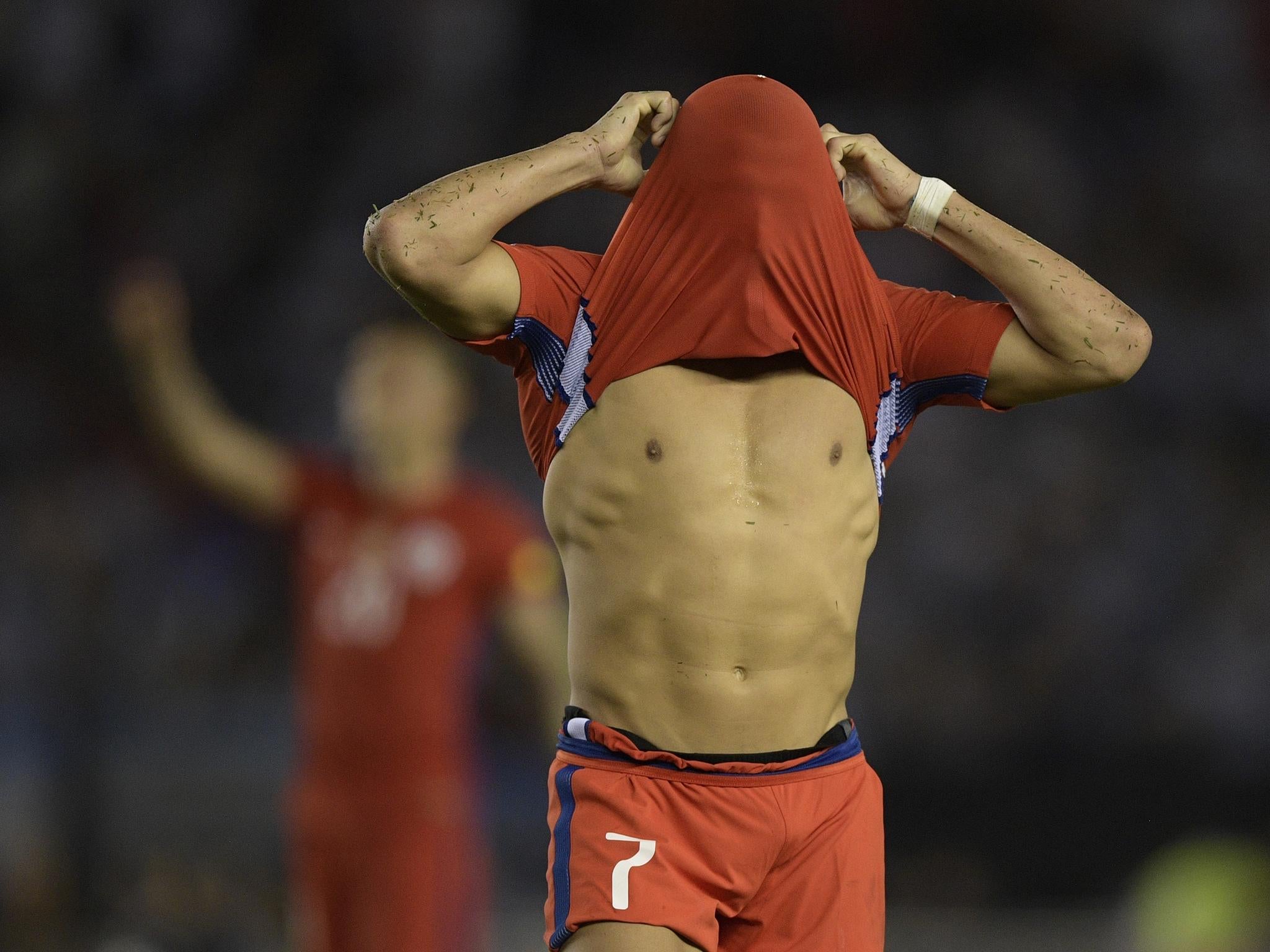 Sanchez had been Chile's best player but was unable to find a way past Sergio Romero.