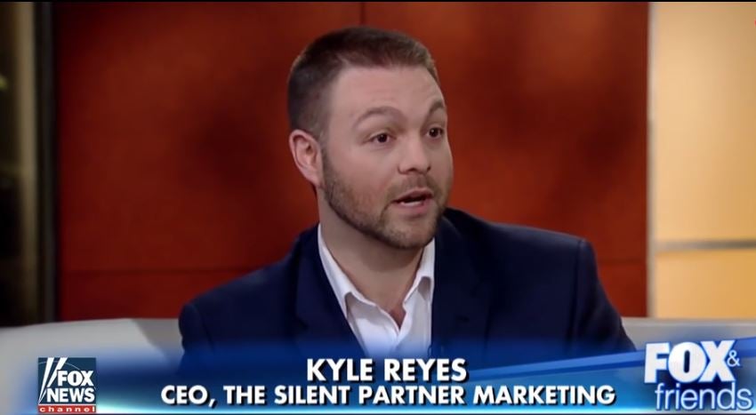 Swaggering jock Kyle Reyes (above) designed the highly provocative ‘Snowflake Test’ for so-called ‘entitled millennials’