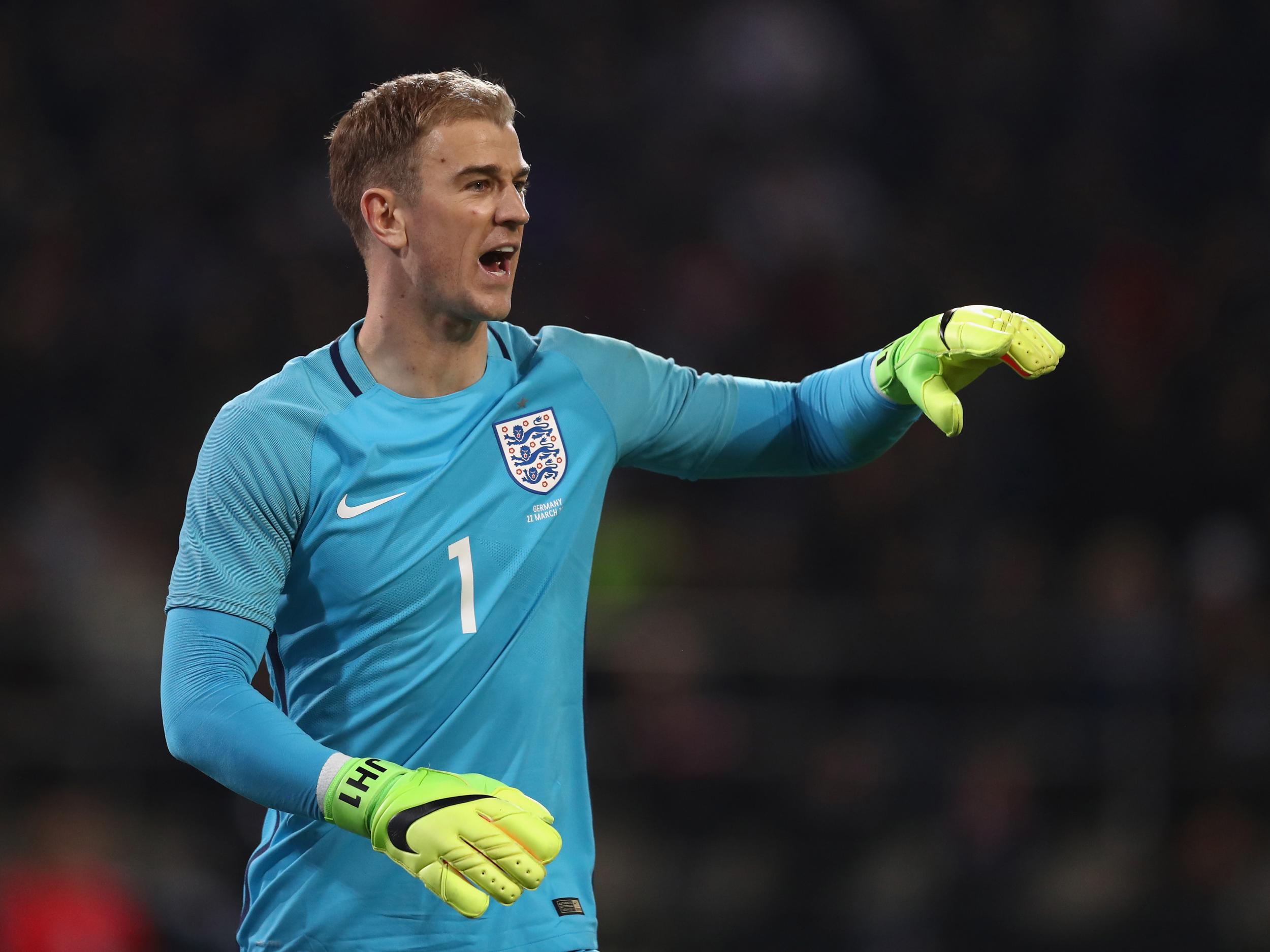 Joe Hart is said to have escaped injury