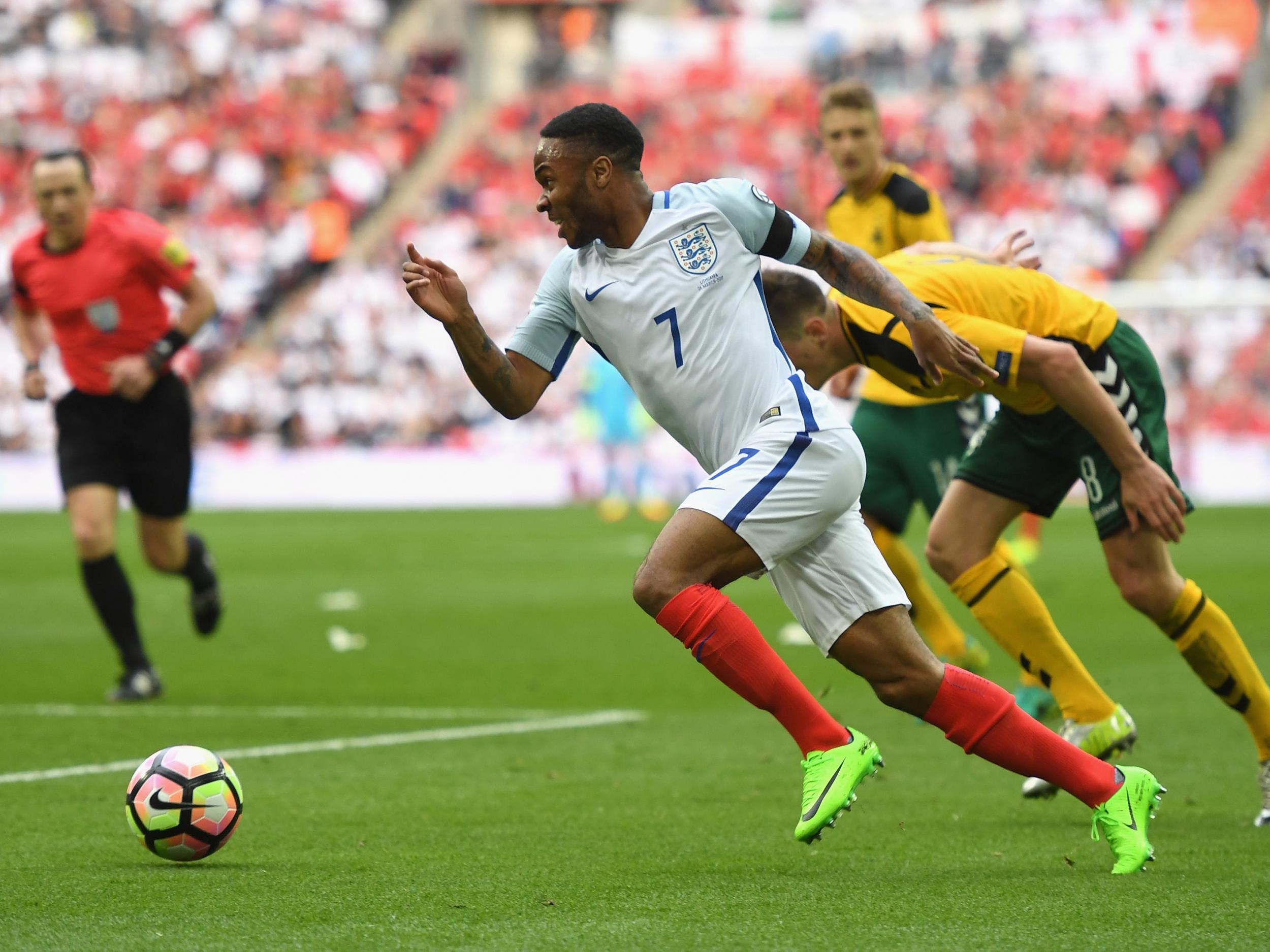 Sterling was impressive in the hour he was on the pitch for