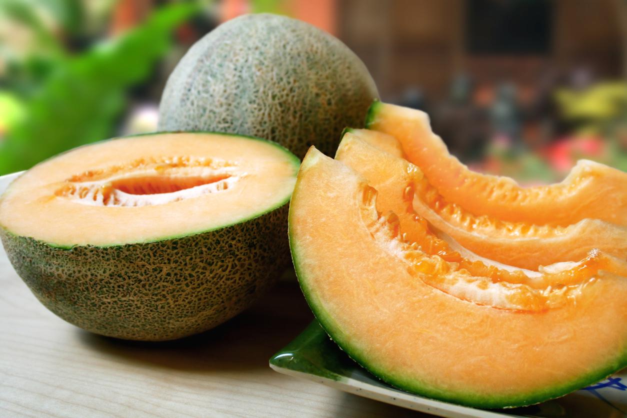 Cantaloupe melons