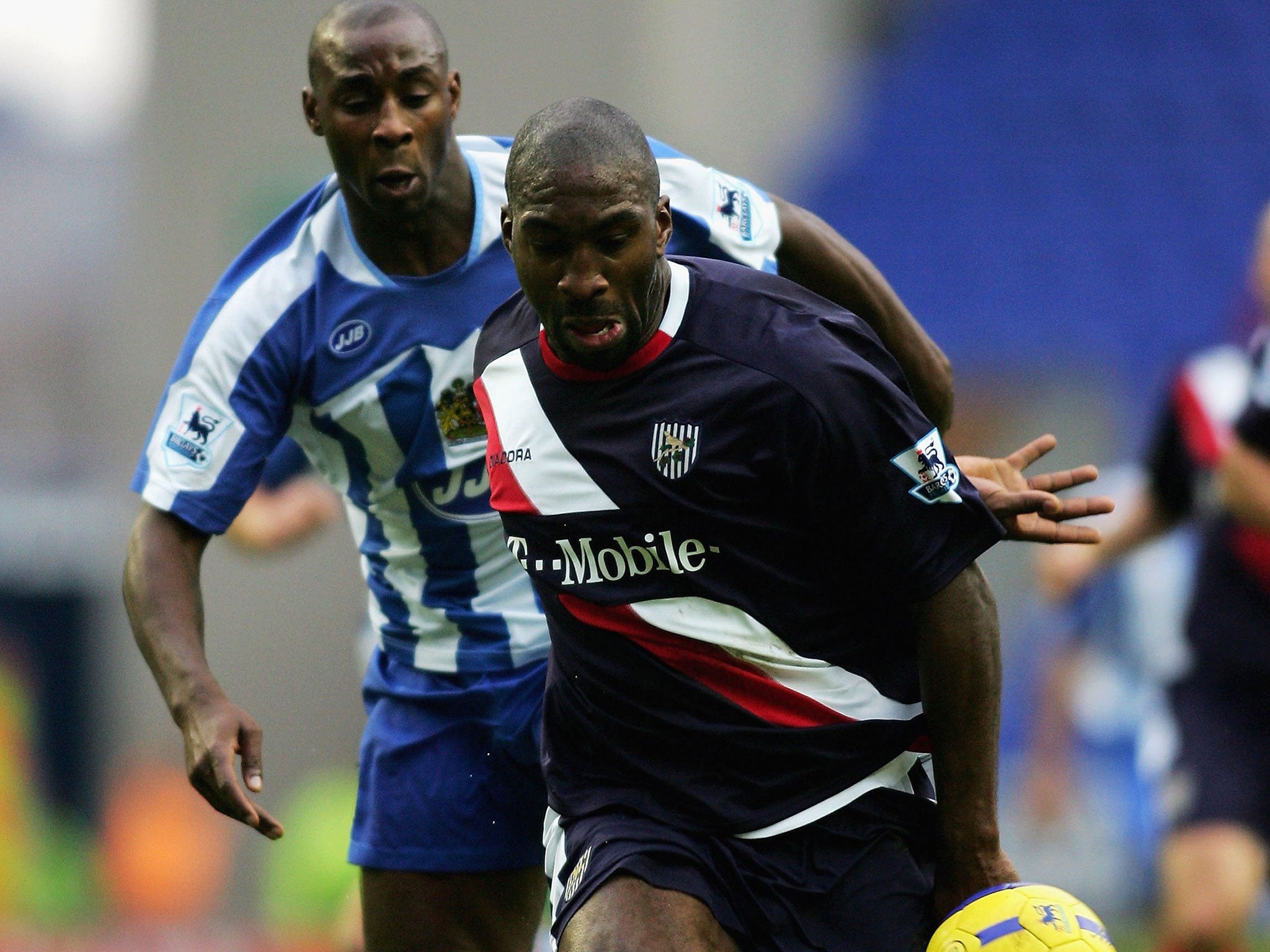 &#13;
Darren Moore played for the Baggies before joining the club as a coach &#13;