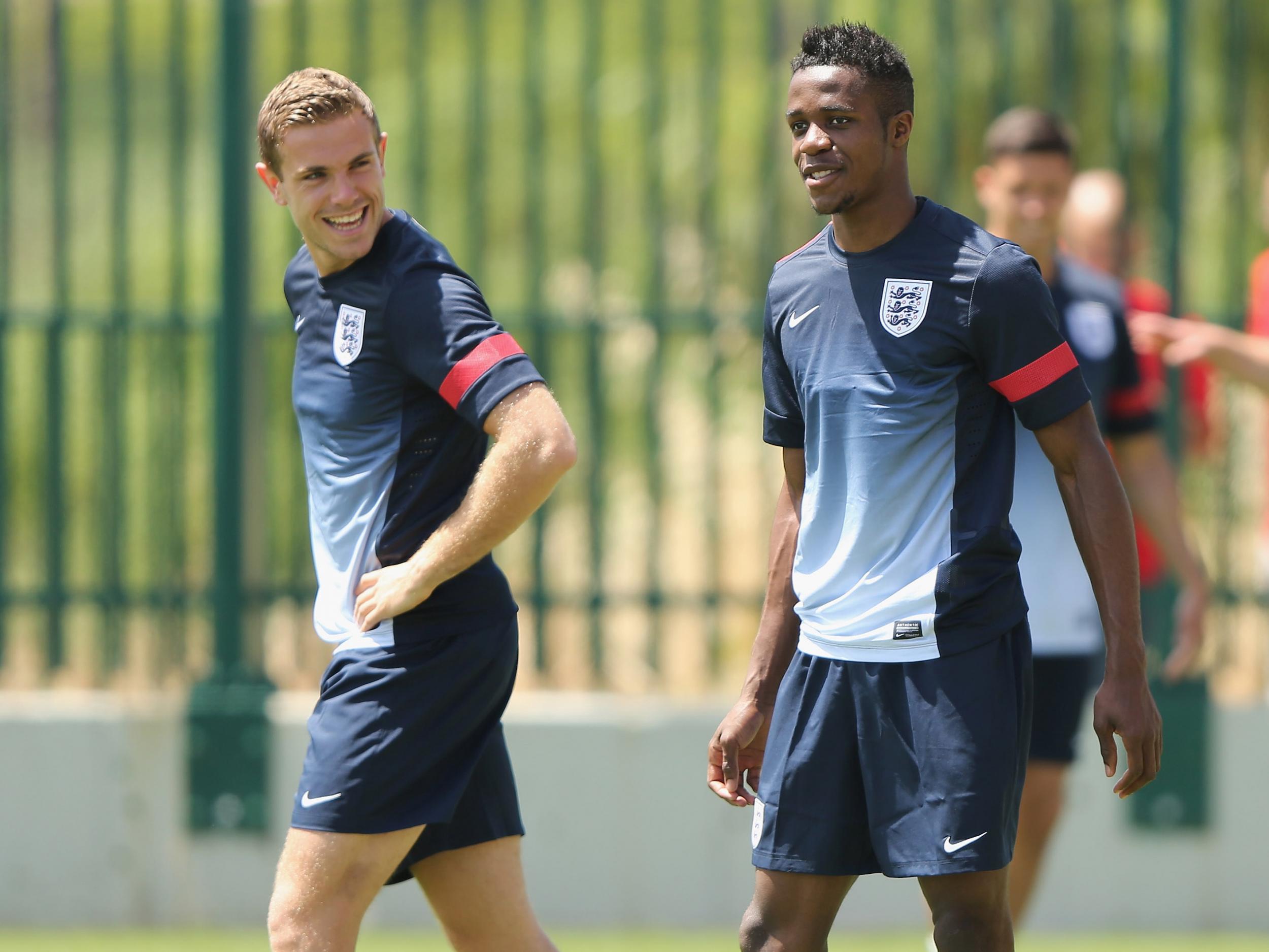 Zaha and Henderson had a falling out in the under-21s