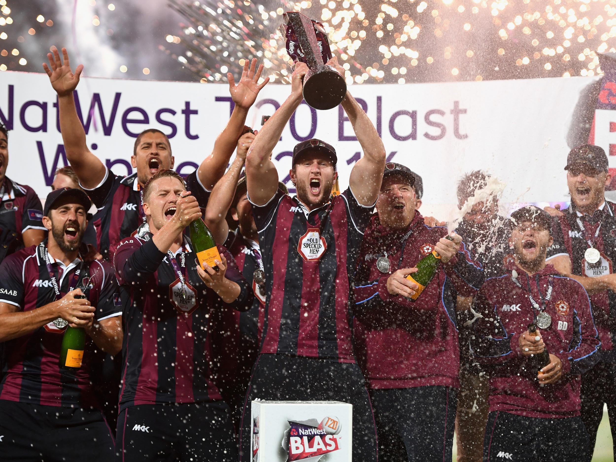 Northamptonshire Steelbacks won last year's Natwest T20 Blast