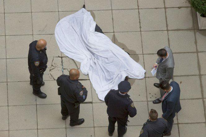 Mr Murphy jumped from a New York hotel (New York Daily News )