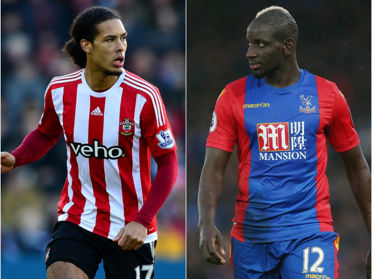 Southampton may look to replace Van Dijk (l) with Sakho