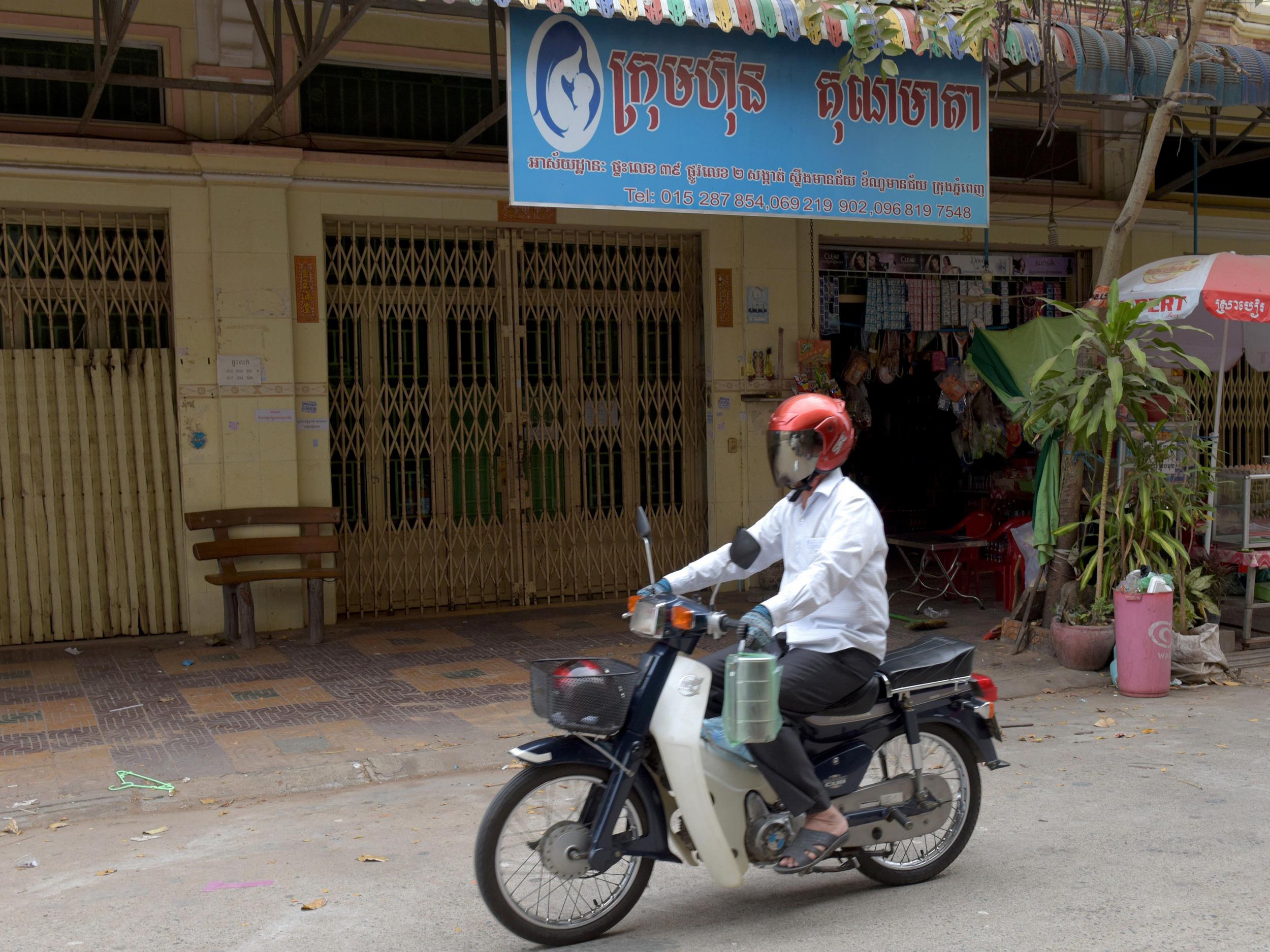 The offices of Ambrosia Labs in the Cambodian capital Phnom Penh