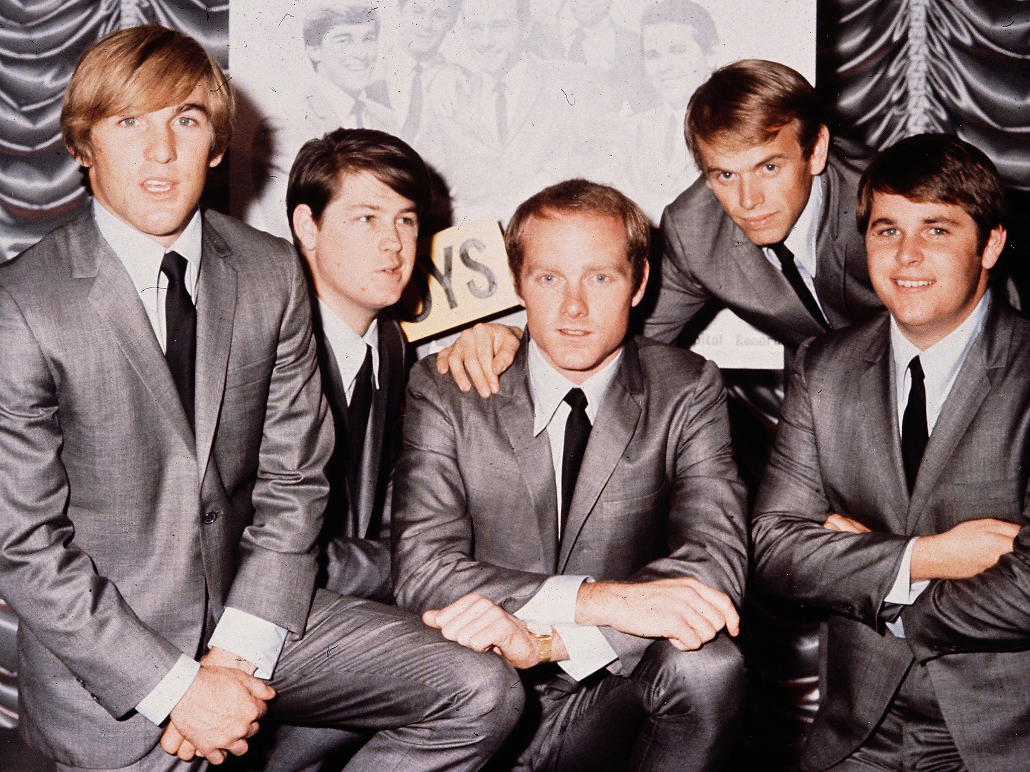 &#13;
The Beach Boys in 1964. From left: Dennis Wilson, Brian Wilson, Mike Love, Al Jardine and Carl Wilson &#13;