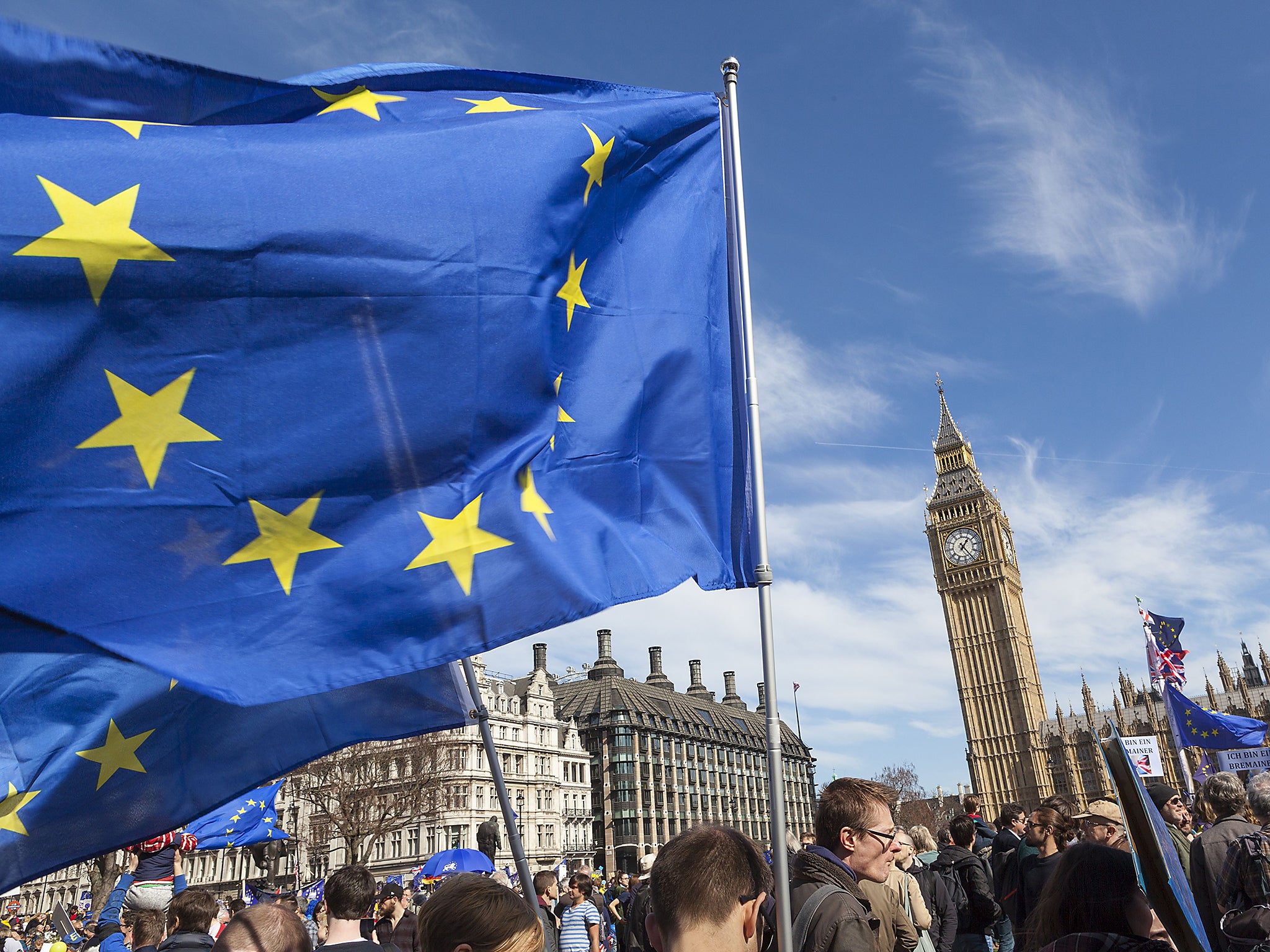 Unite for Europe March, London, UK - 25 Mar 2017