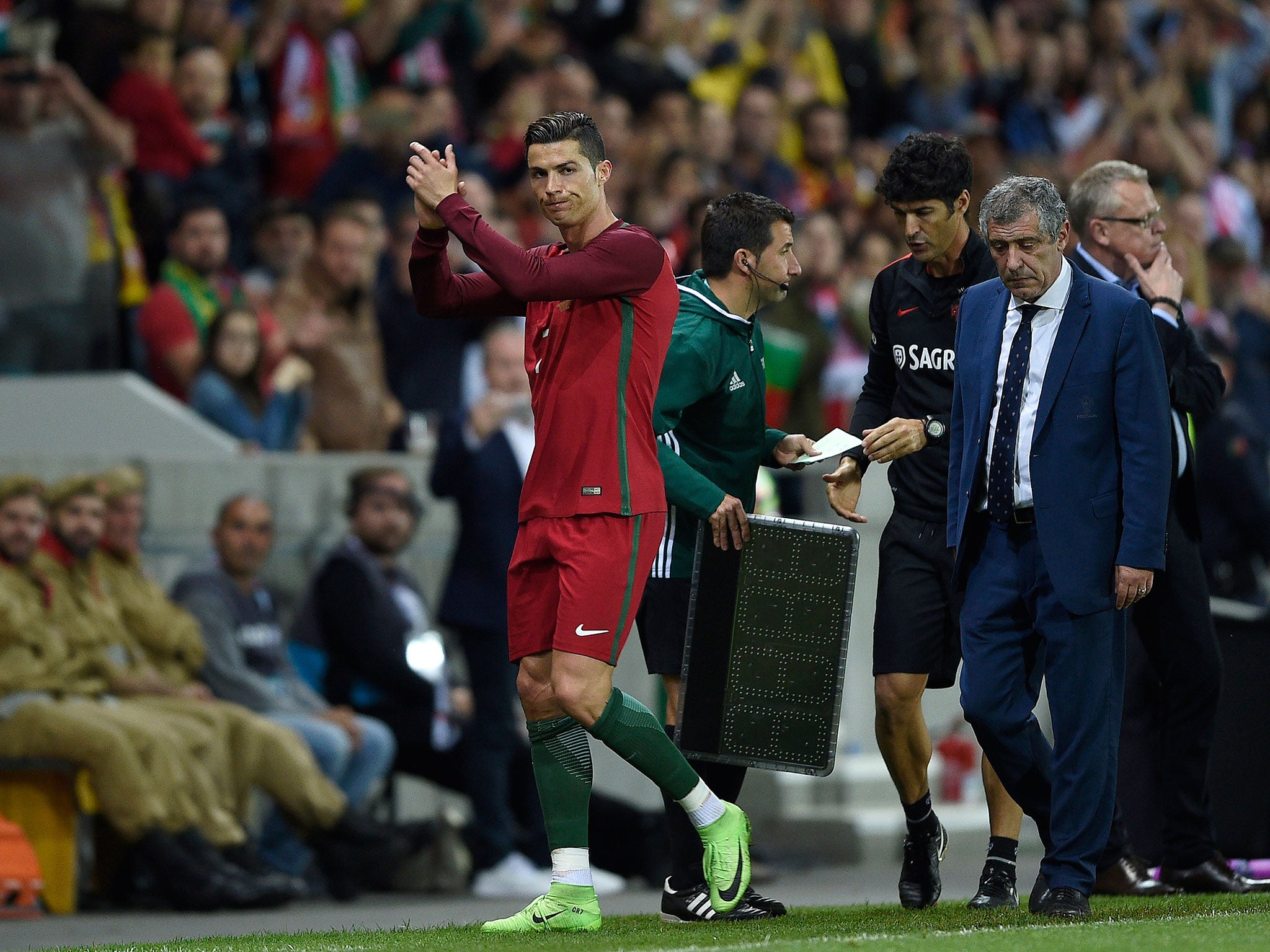 Ronaldo's goal wasn't enough to help secure victory for Portugal