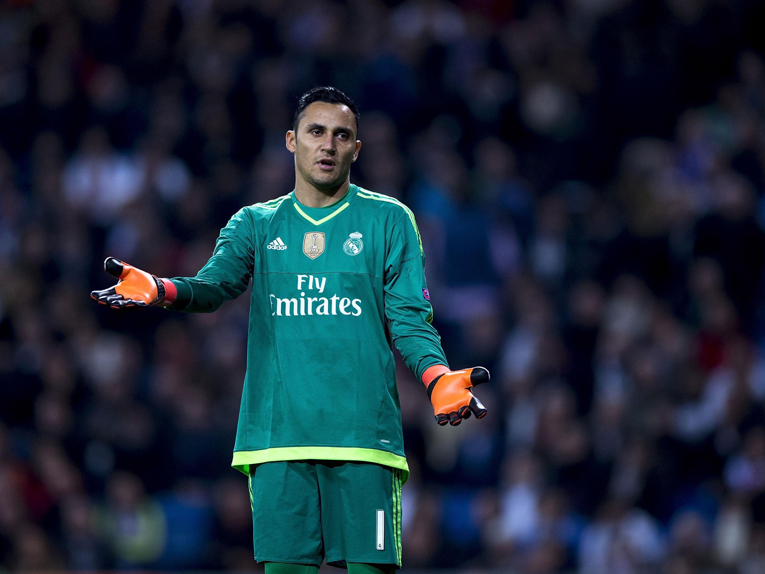 Navas' days at Madrid look numbered