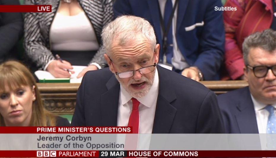 Jeremy Corbyn also said that the UK would have to give up its membership of the single market