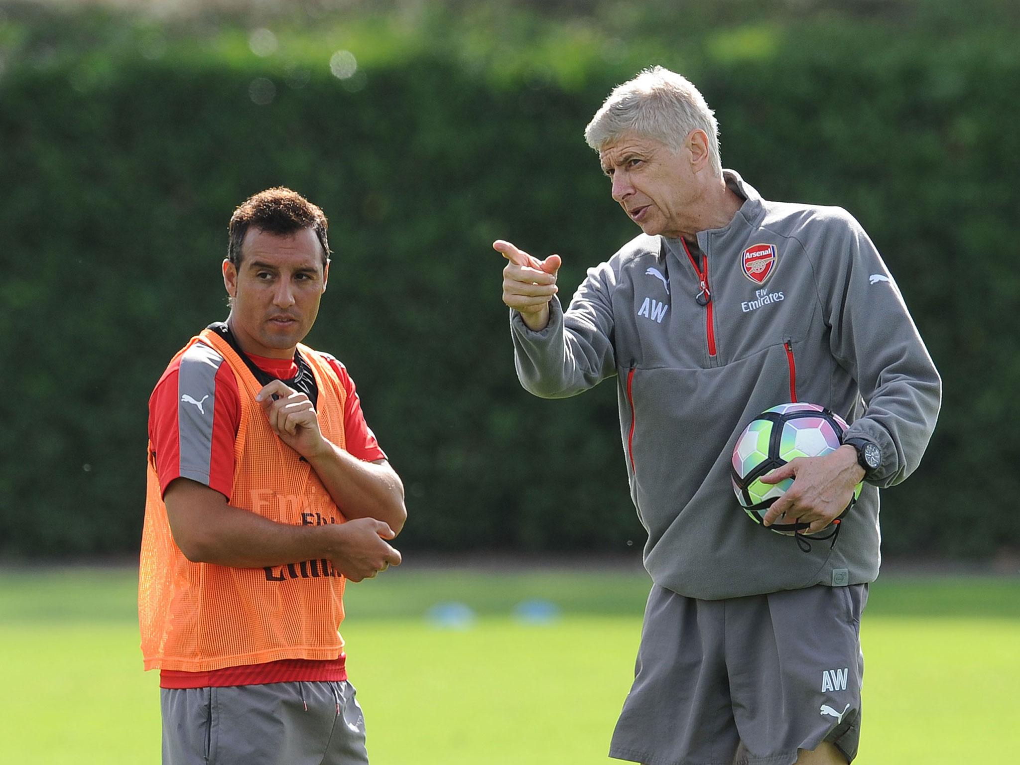 Arsene Wenger confirmed Santi Cazorla's season is over