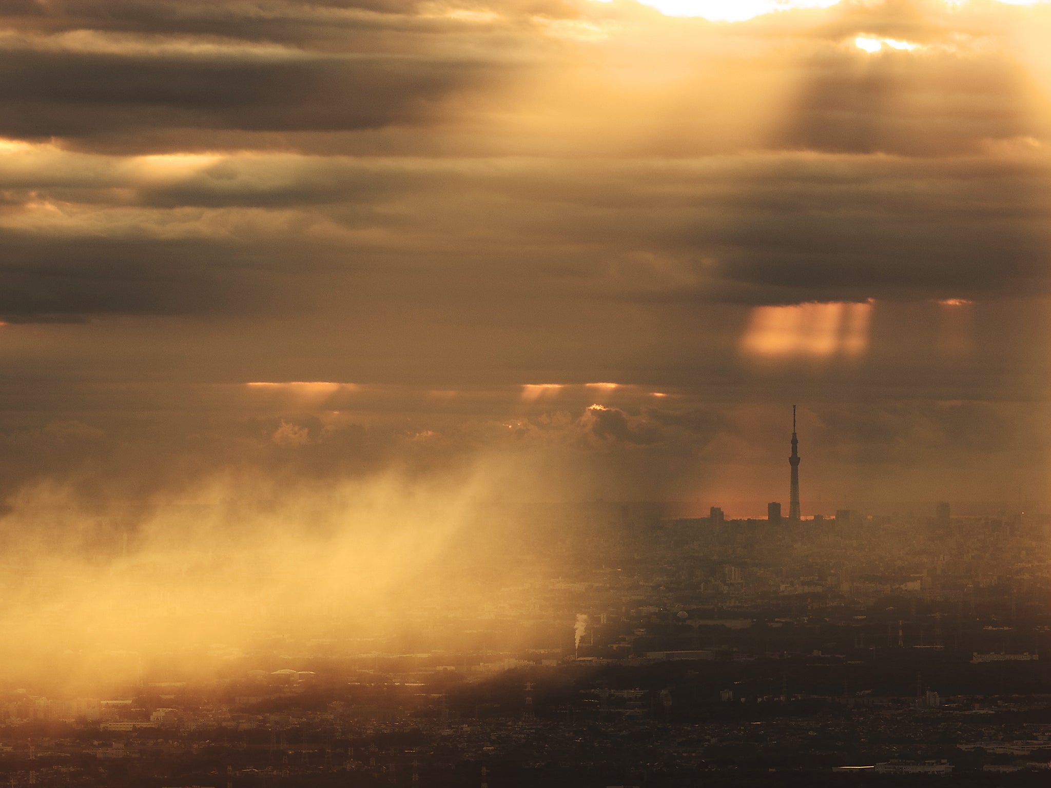 Tokyo, the world’s most populous city, could be affected if temperatures rise 2C above pre-industrial levels