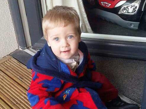 A photograph of Kayden shared on the public Facebook page 'RIP Kayden Bancroft gone too soon'