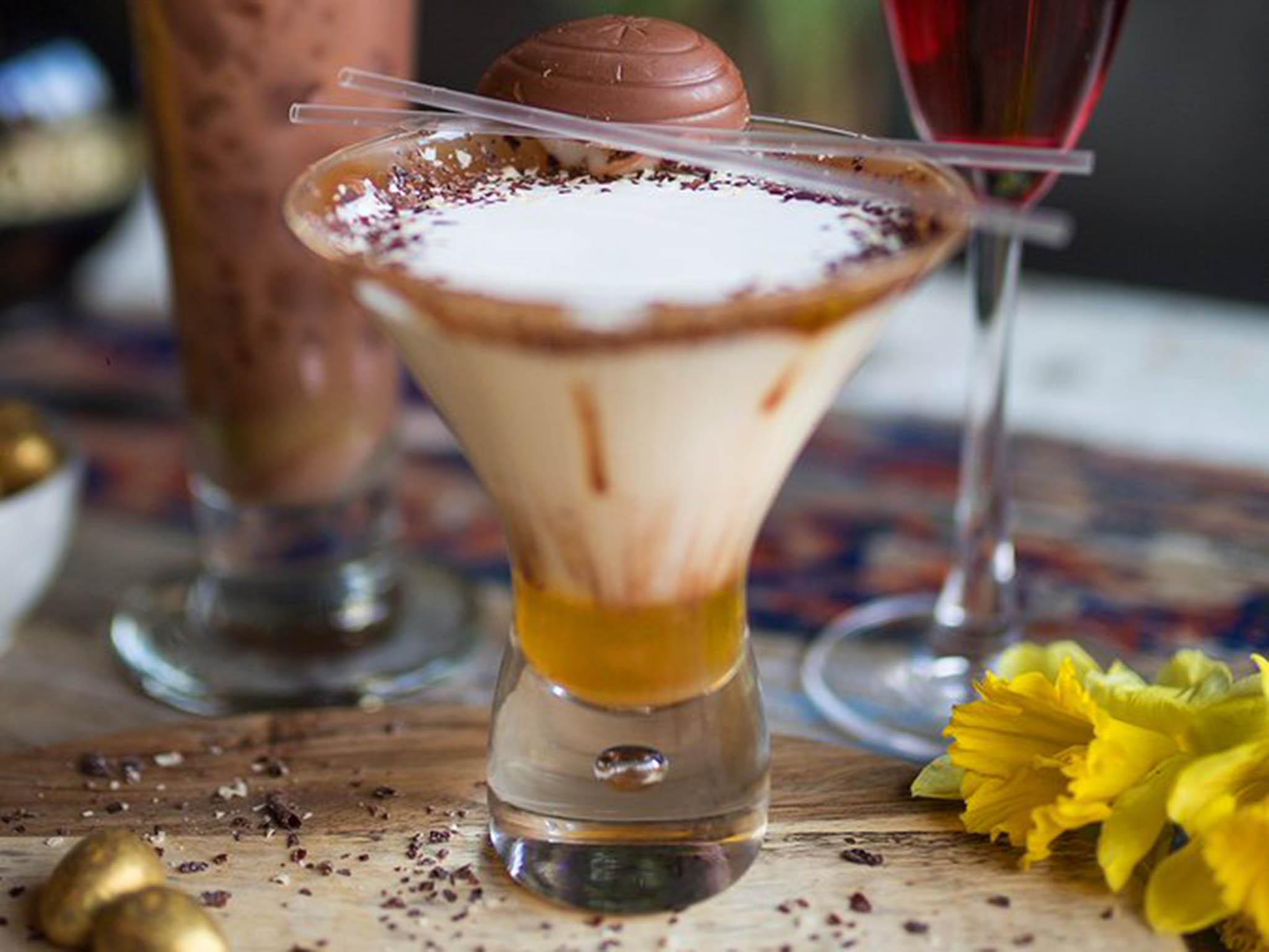 Bournemouth's Cadbury Creme Egg Martini