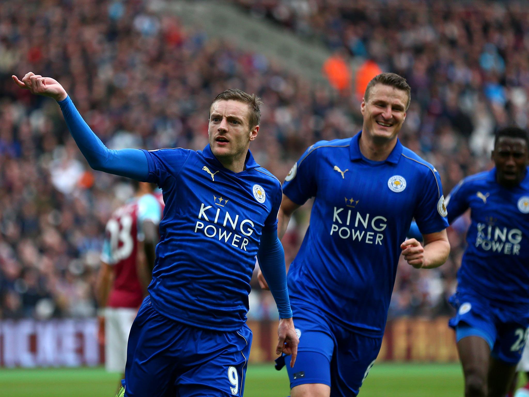 Vardy is in a rich vein of form