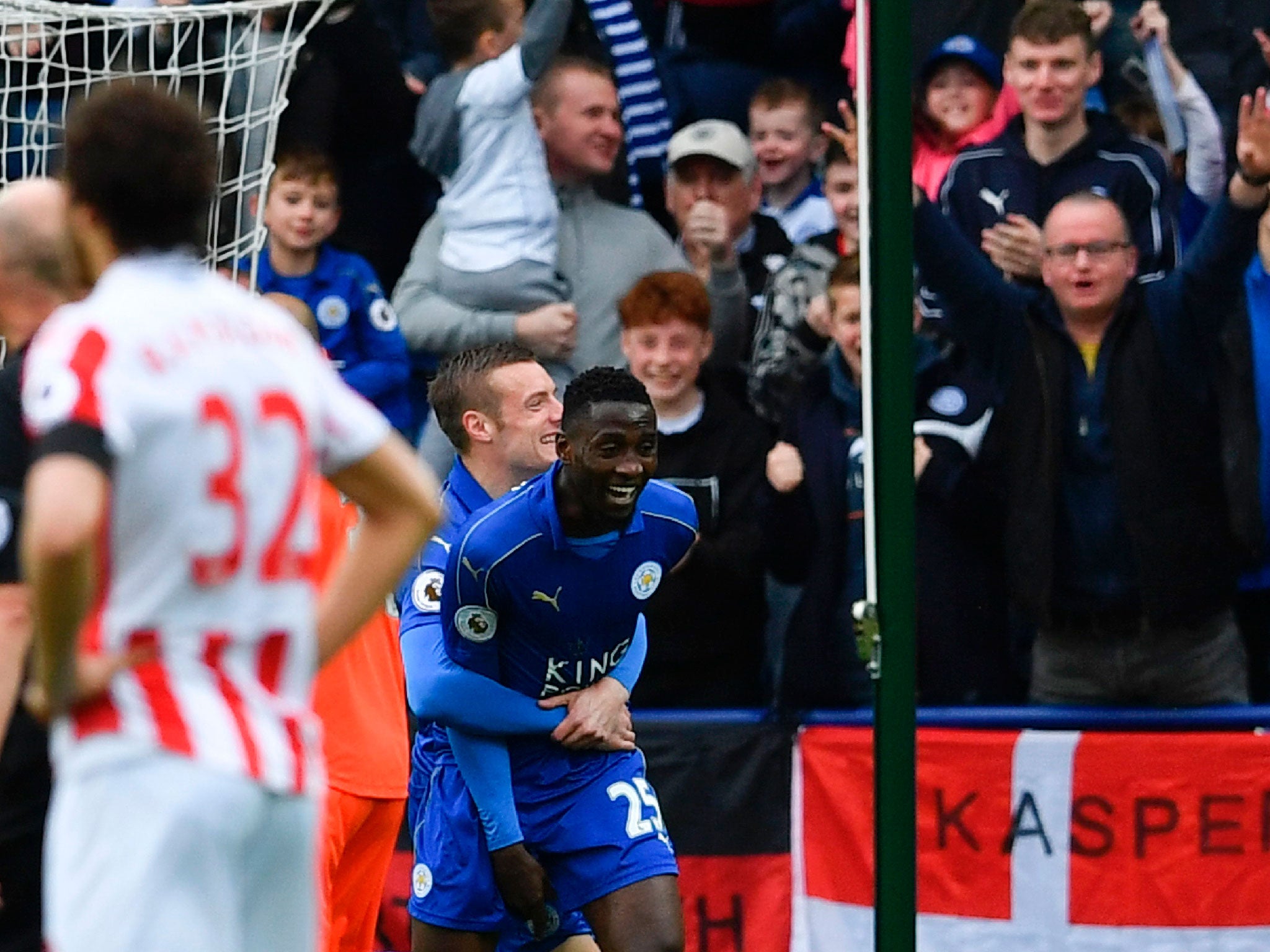 Ndidi opened the scoring with a firecracker of a shot from outside the Stoke box