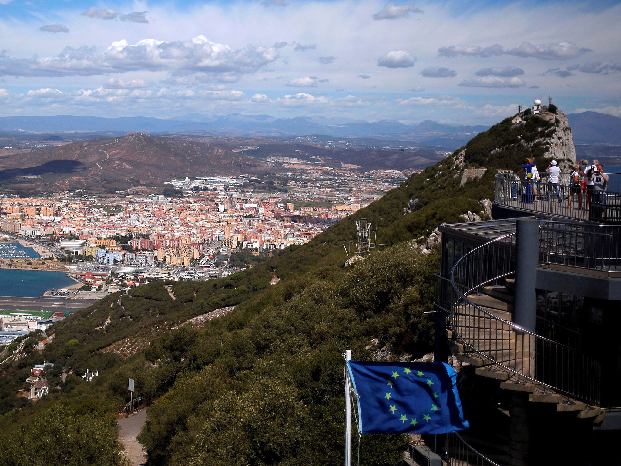 The UK government has said it is committed to protecting Gibraltar during Brexit negotiations