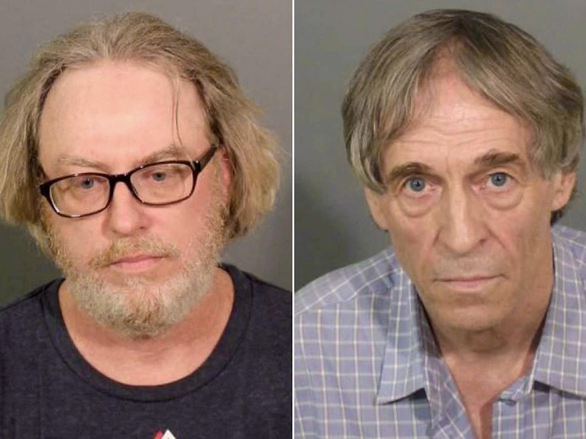 Alleged ringleader Robert King (left) is accused of sending prostitutes to Bruce Bemer (right) and other clients for two decades