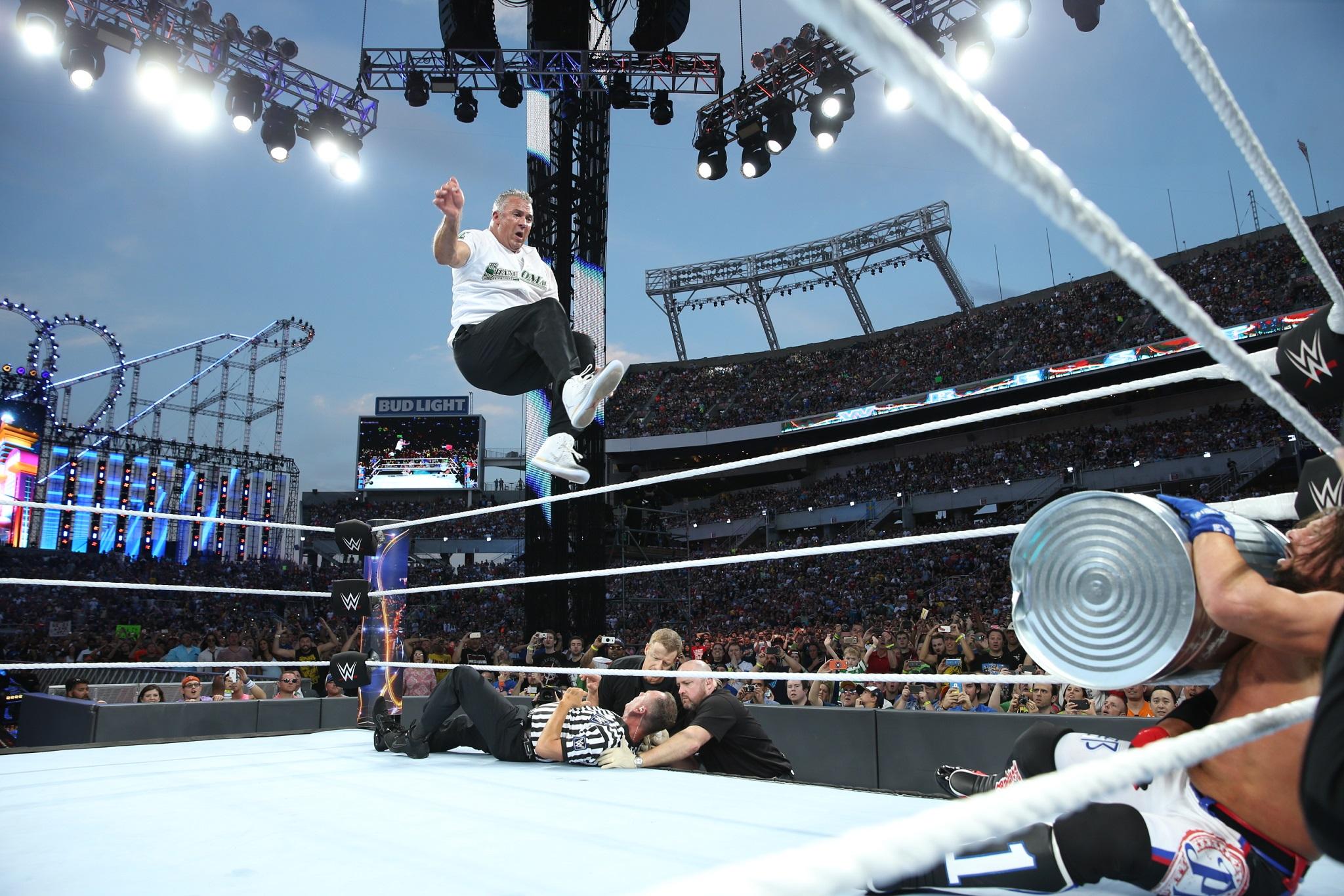 Shane McMahon came up short against AJ Styles (Getty)