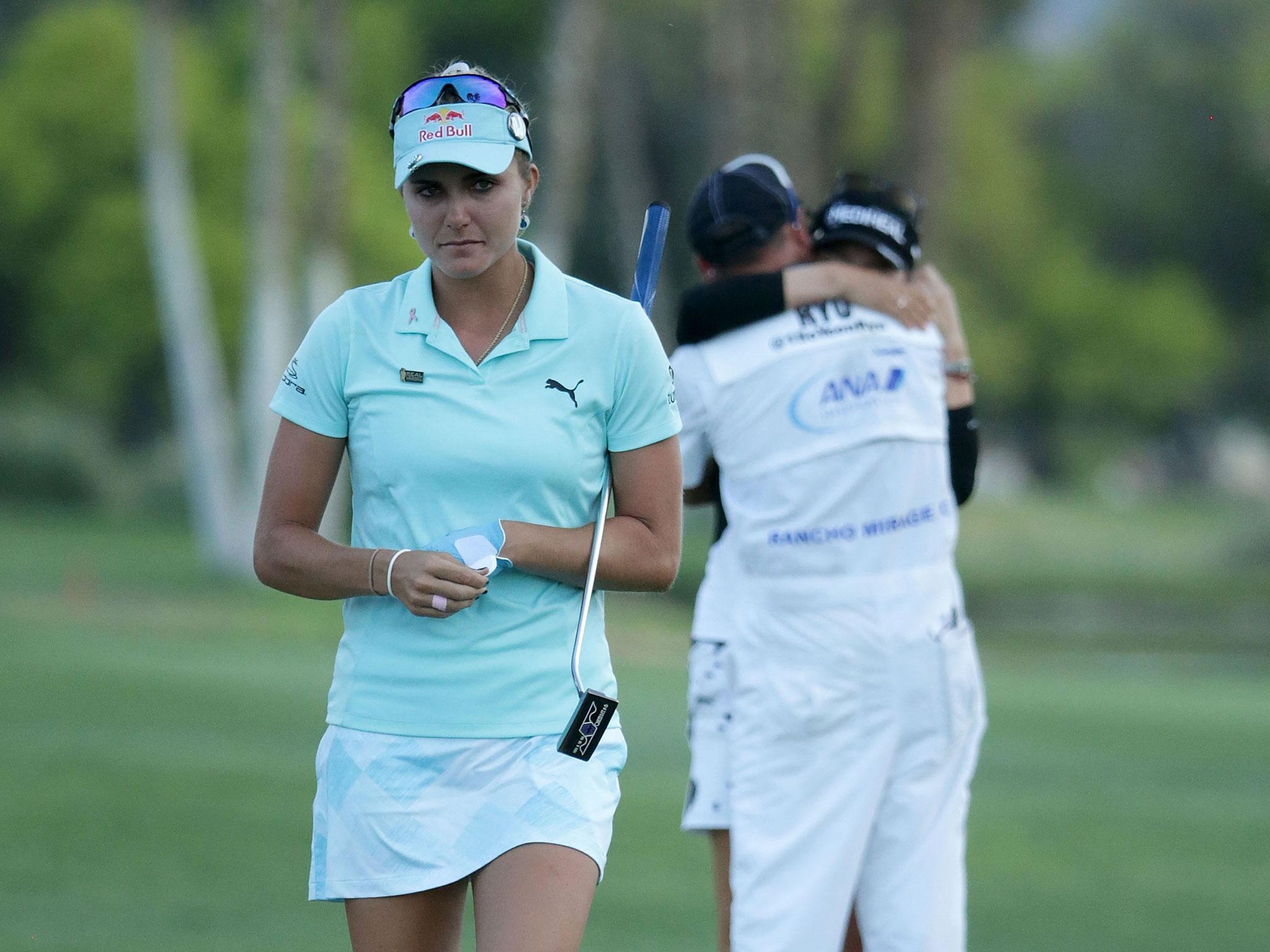 Lexi Thompson was left heartbroken by the whole episode