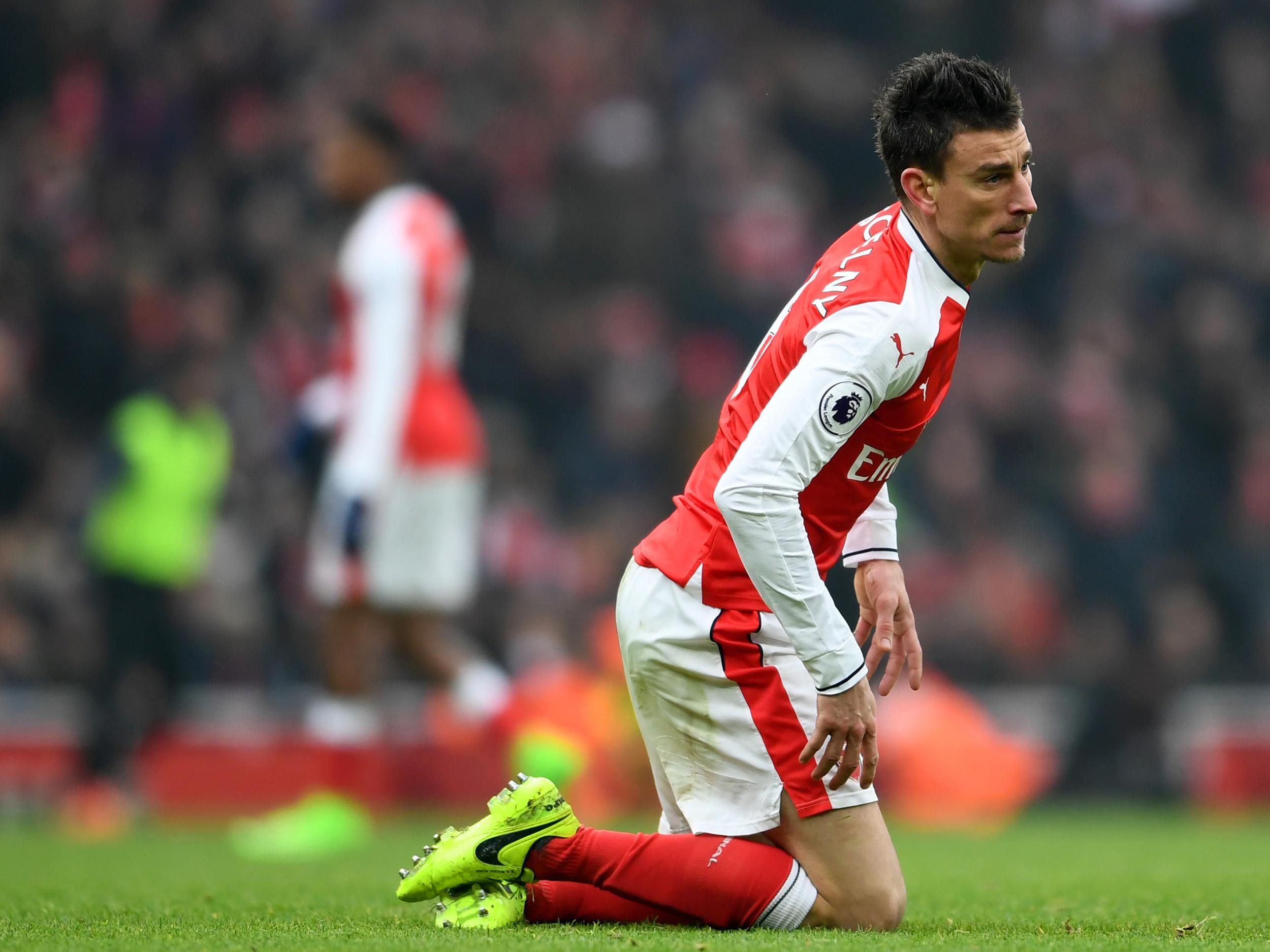 &#13;
Laurent Koscielny is top class but he isn't getting enough help &#13;