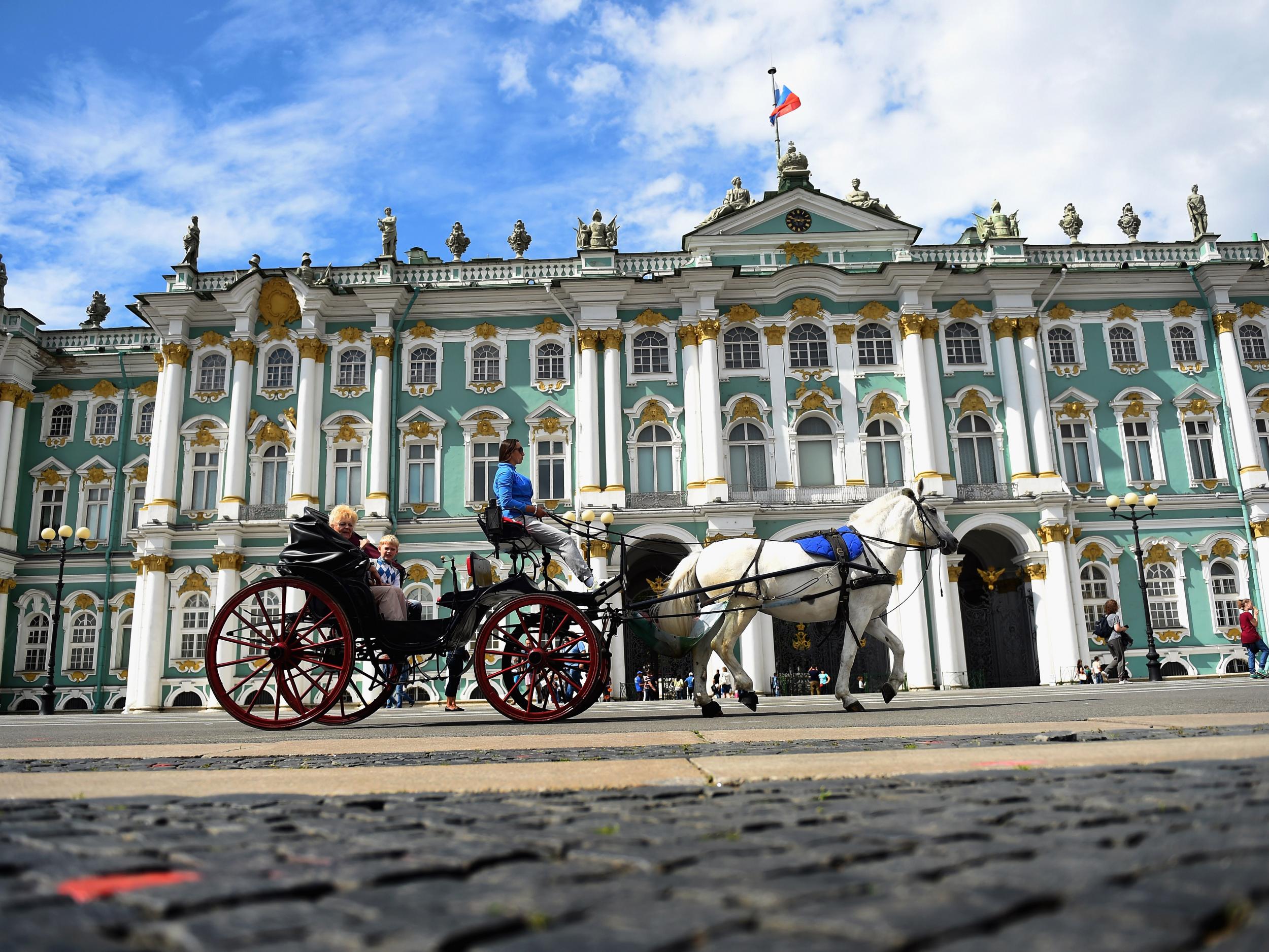 Palace Square in St Petersburg