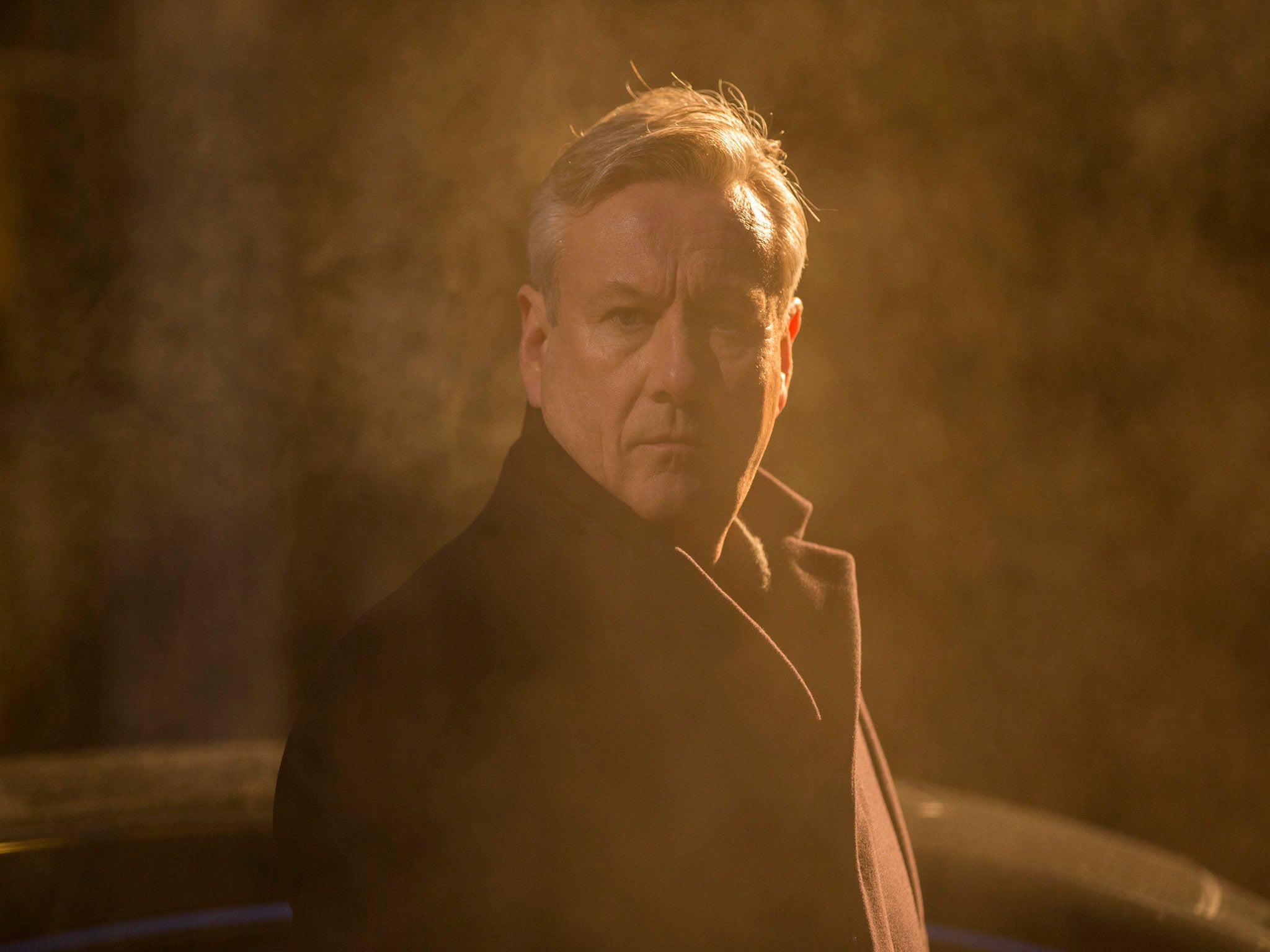 Superintendent Brian Prosser (Aneirin Hughes) plays DCI Mathias's corrupt boss in ‘Hinterland’ (Fiction Factory)