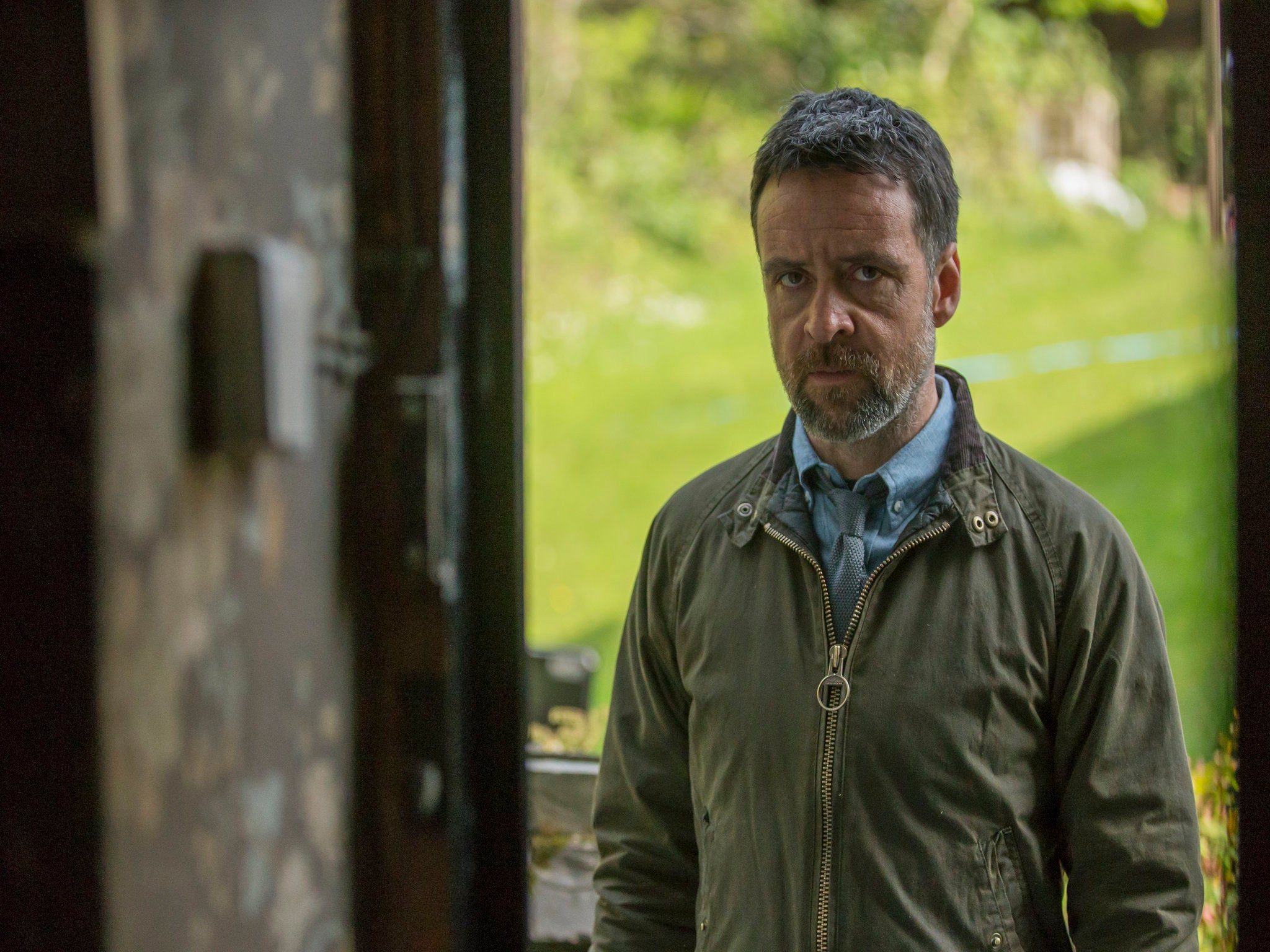 Richard Harrington in action as DCI Tom Mathias