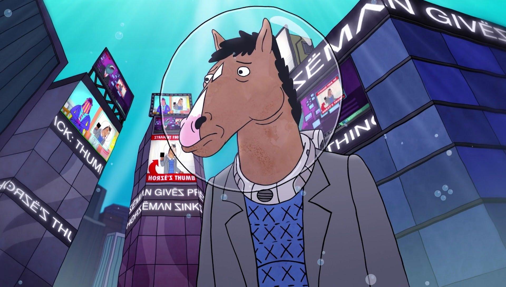 Why the long face?: BoJack, lost in a sea of self-loathing and booze, is both funny and heartbreaking