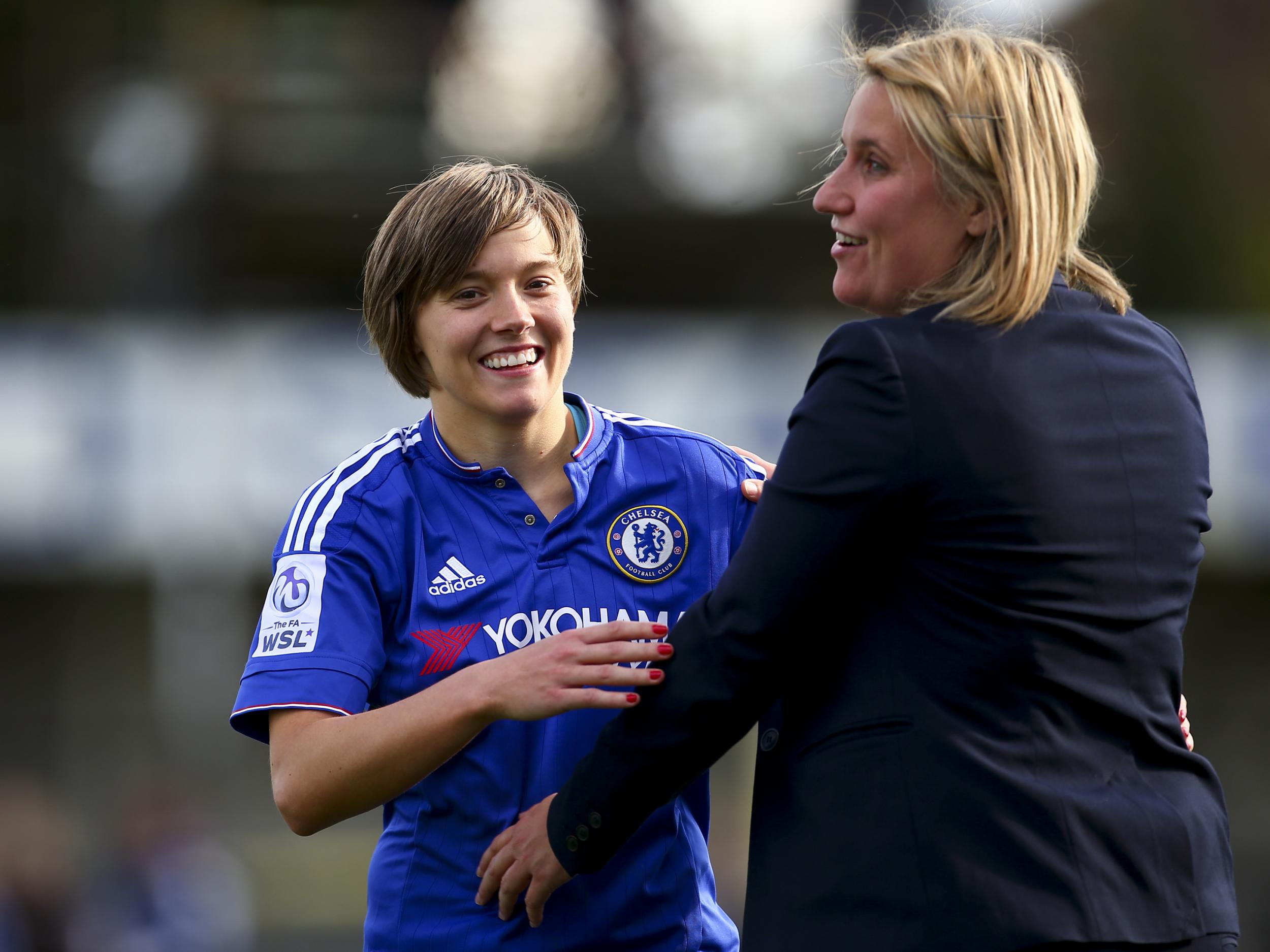 Chelsea striker Kirby has sealed her place in the squad