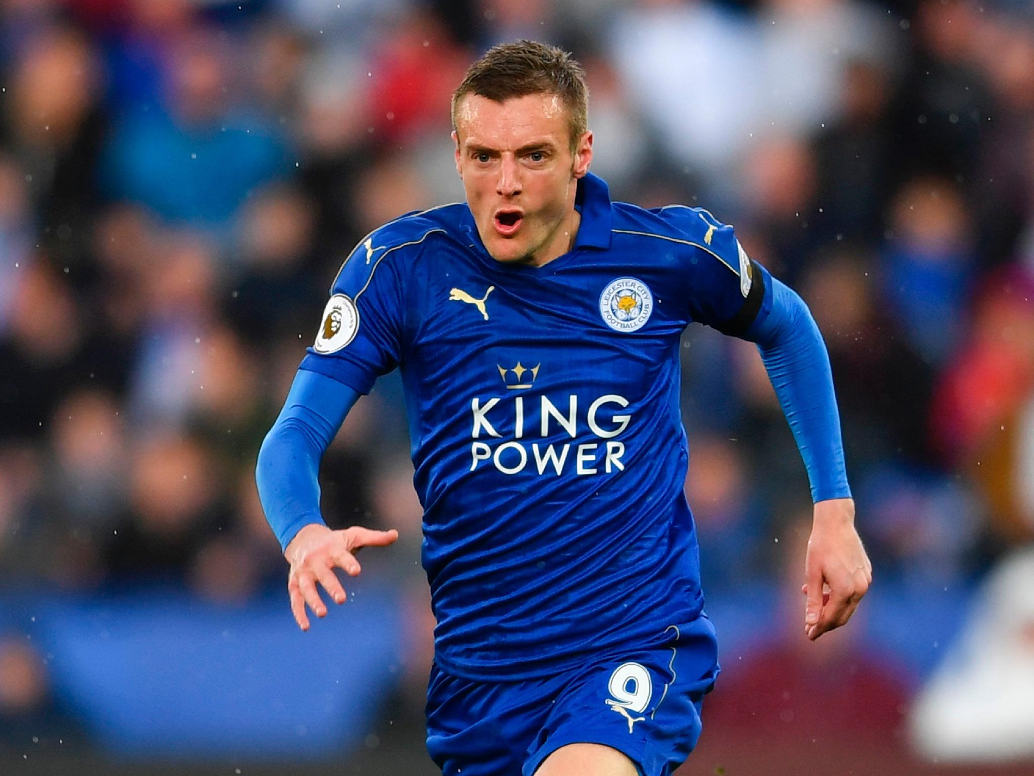 &#13;
Vardy started his career in the seventh tier of English football&#13;