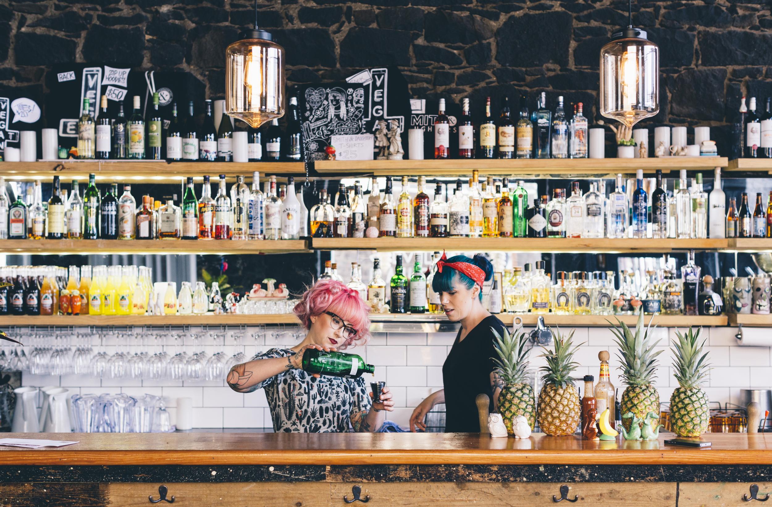 Behind the bar at Smith &amp; Daughters (Nicole Reed/Smith &amp; Daughters)