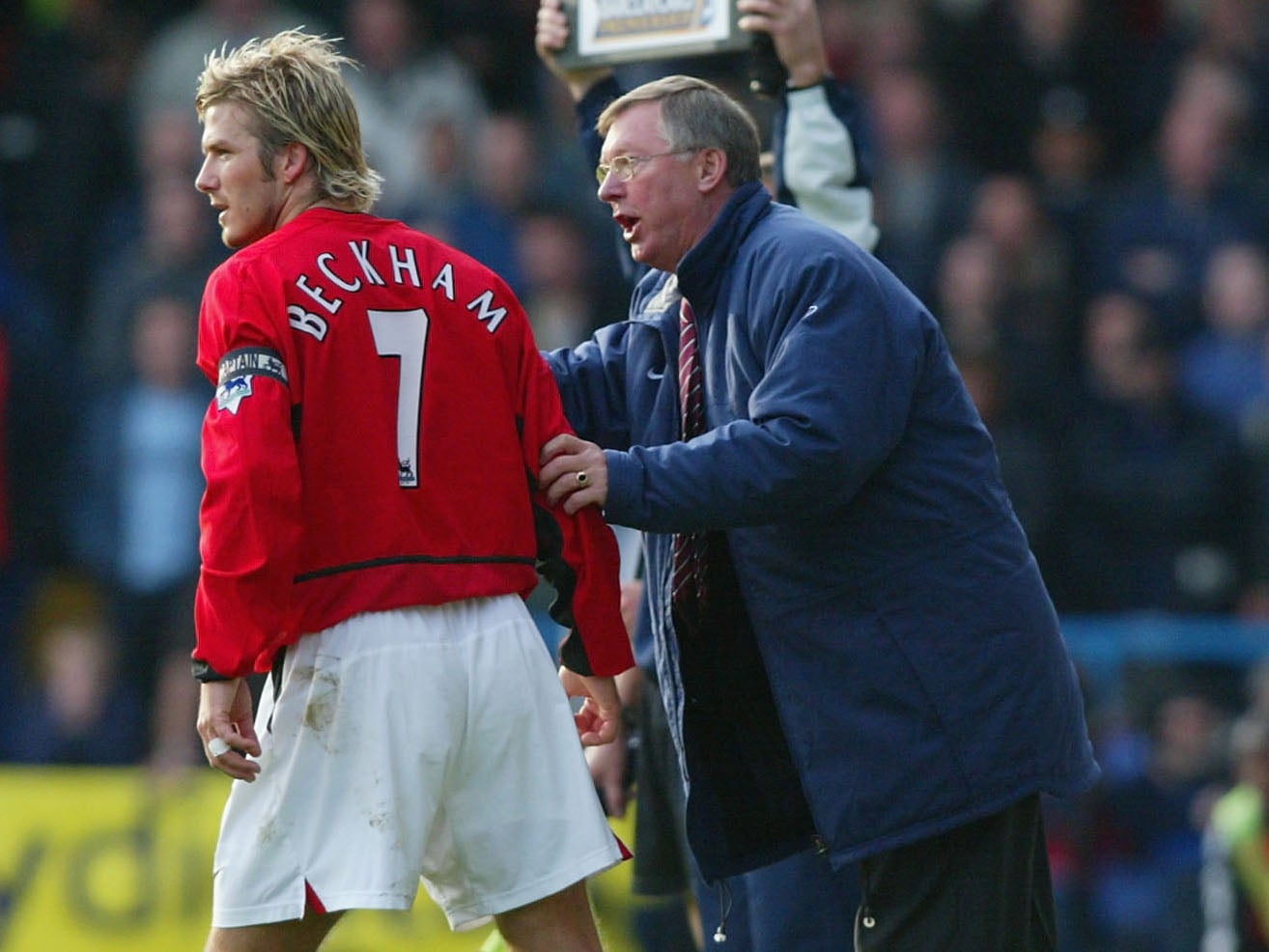 Beckham left United after Ferguson claimed he didn't want players who thought they were bigger than the club