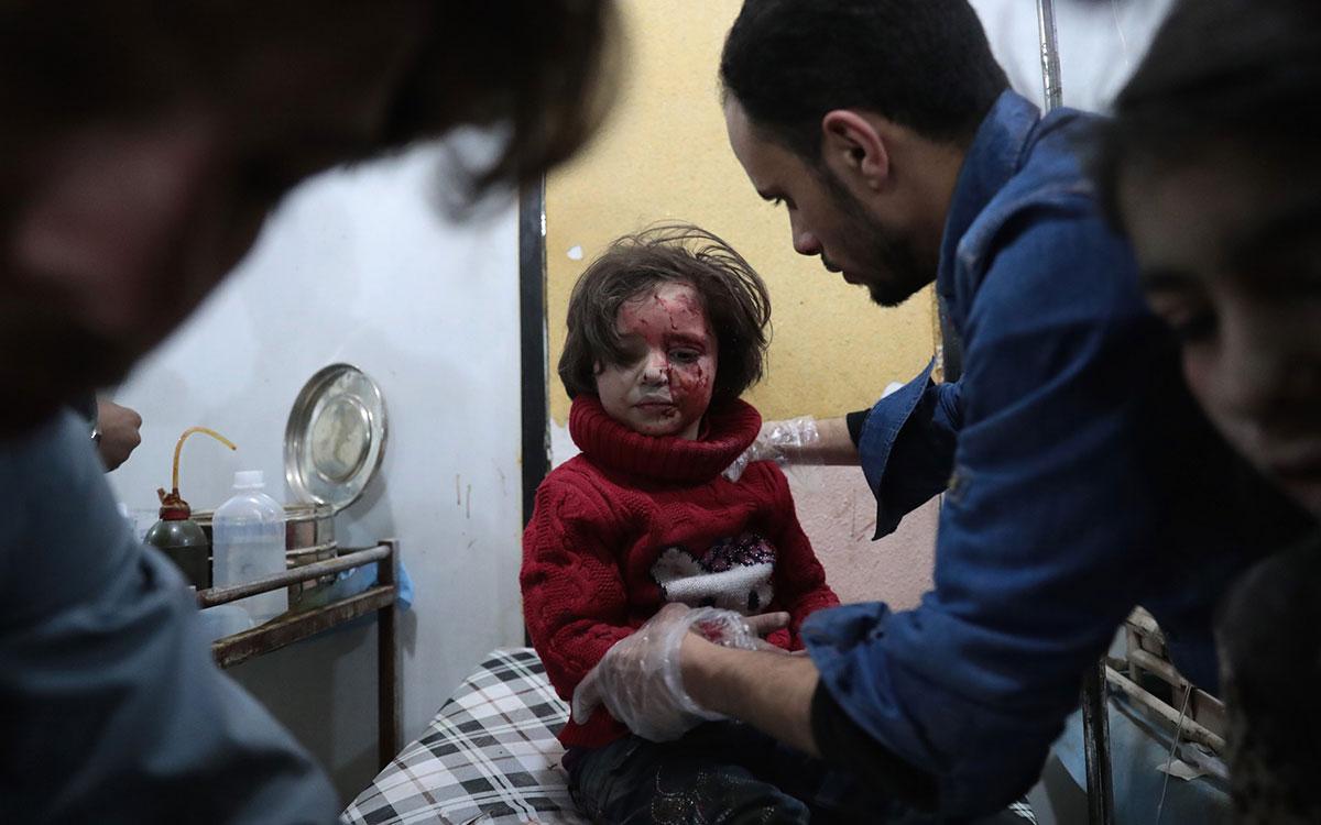 Dozens of chemical attacks have been carried out in Syria since the 2013 Ghouta attack former US President Barack Obama called a 'red line'